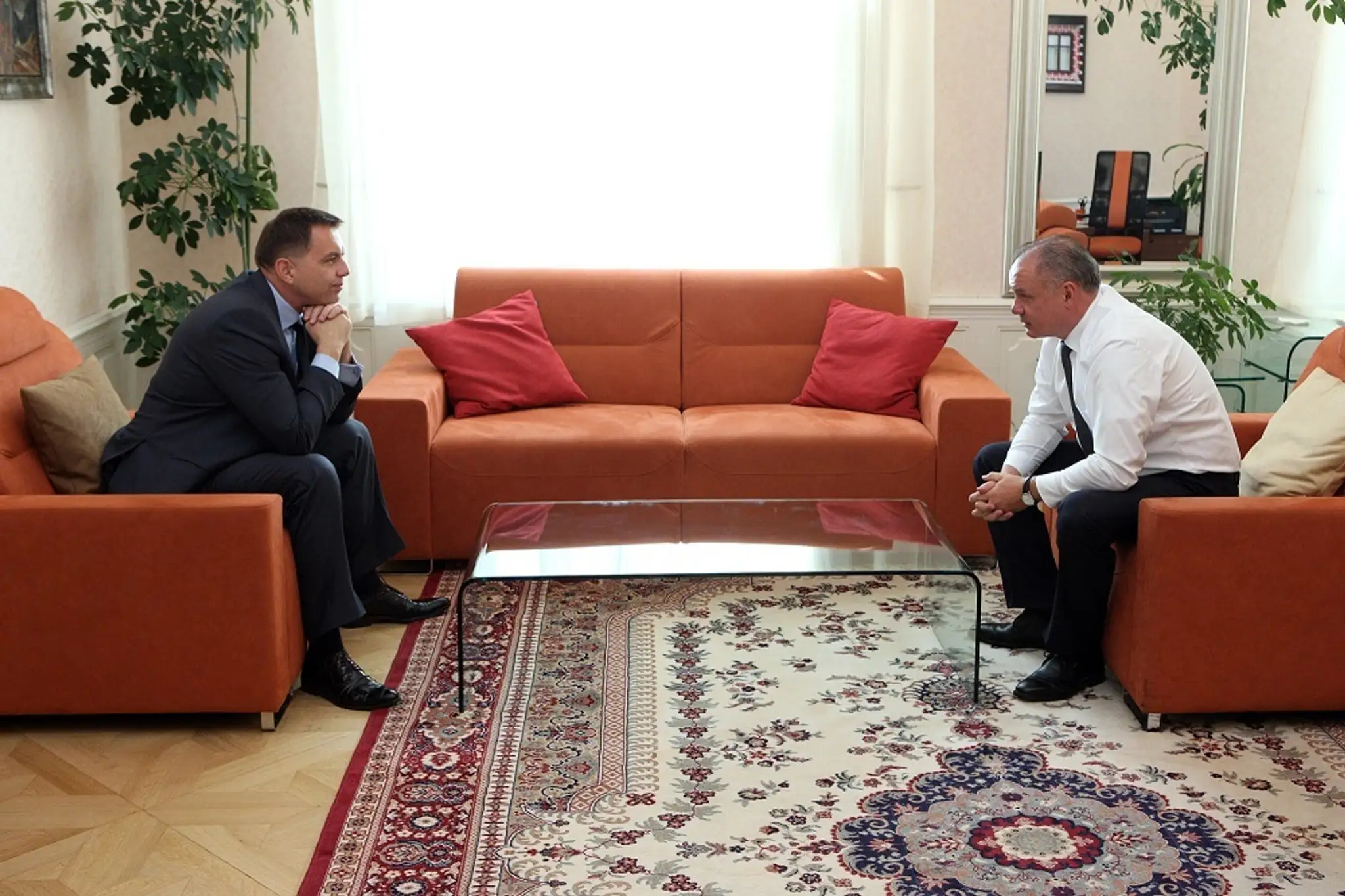 Peter Kažimír a Andrej Kiska.
