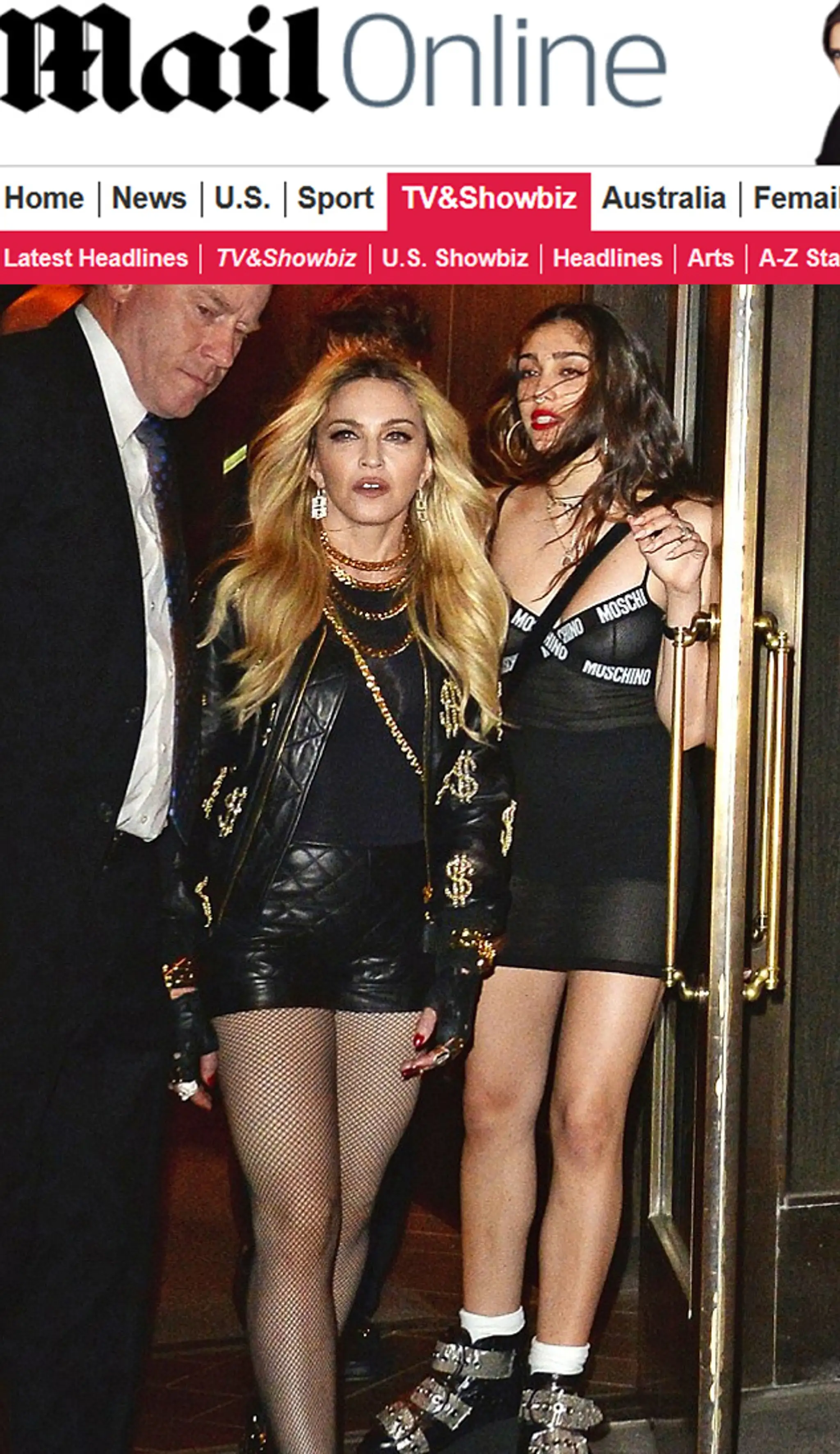 Madonna s dcérou Lourdes.
