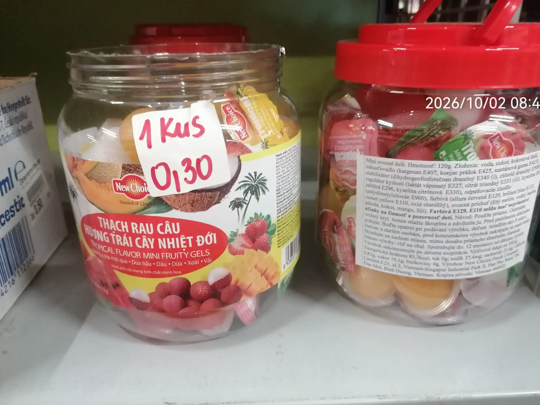 Farebné želé a exotické dobroty kontrolujú na Slovensku