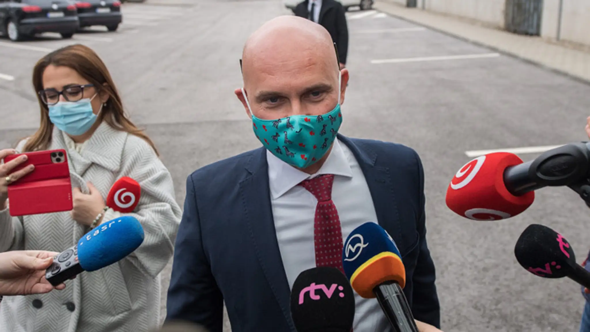 Hlavný hygienik Ján Mikas.