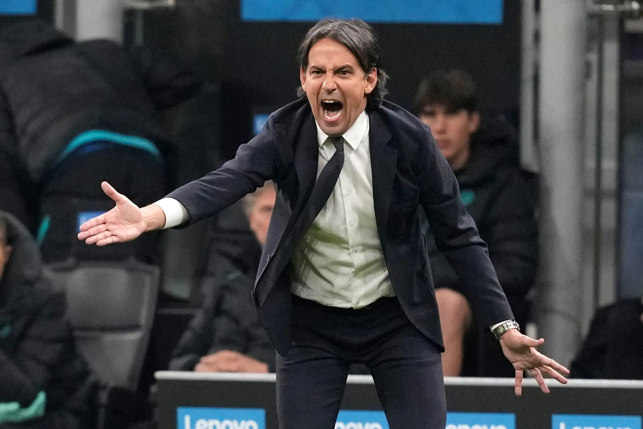 Tréner Interu Milán Simone Inzaghi.