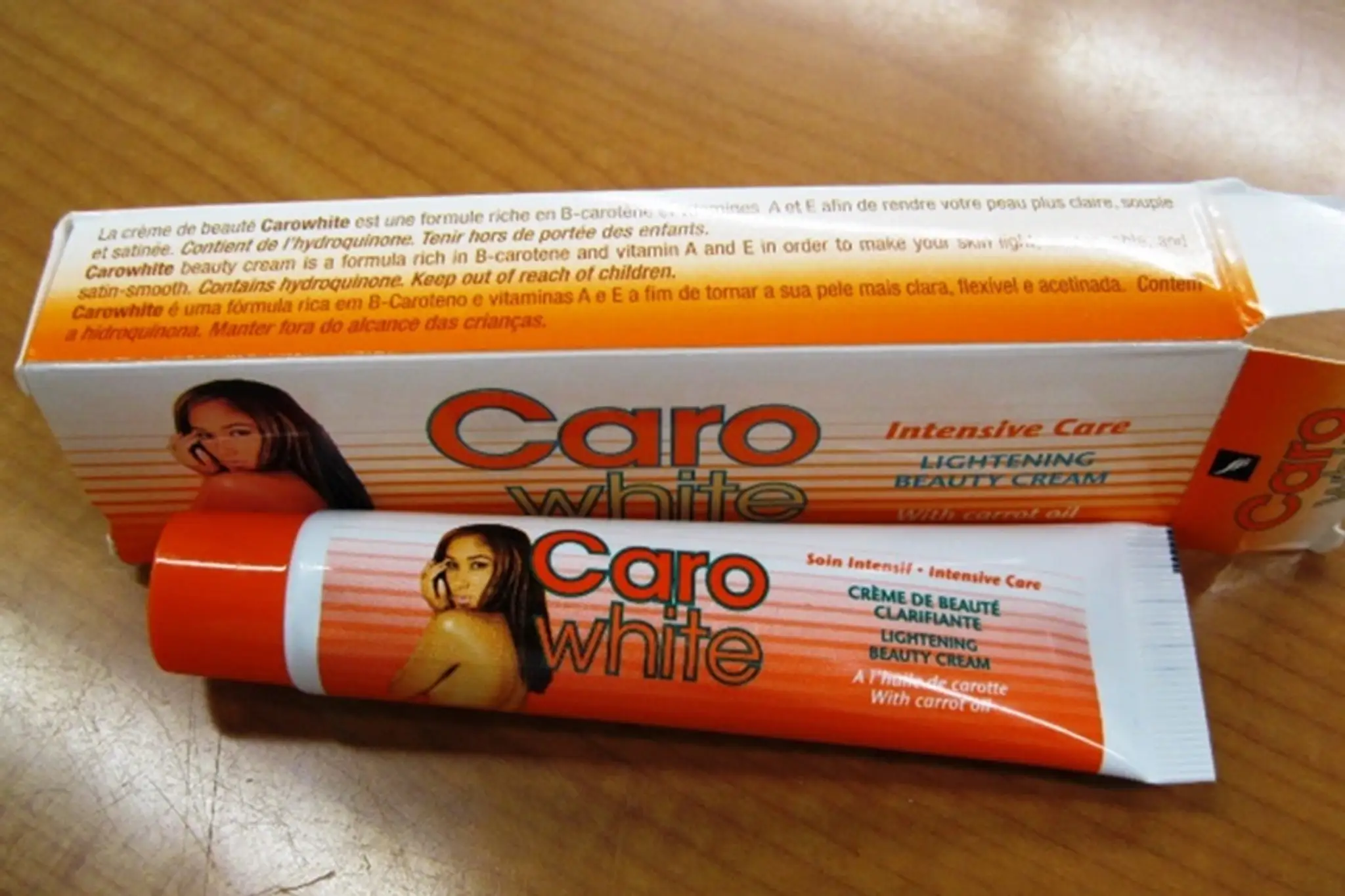 Lightening Beauty Cream With Carrot Oil