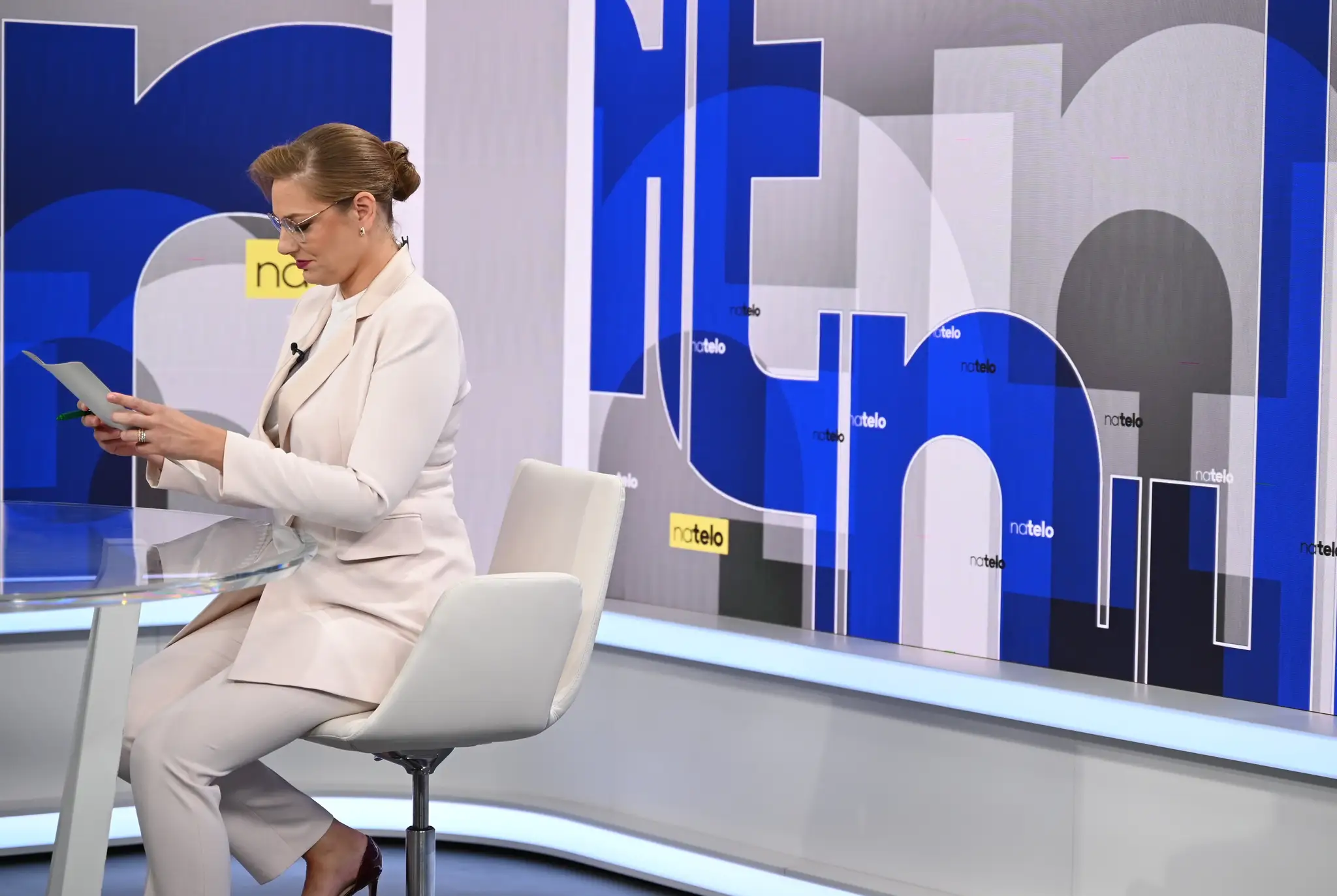 Moderátorka relácie Na telo Karolína Lacová