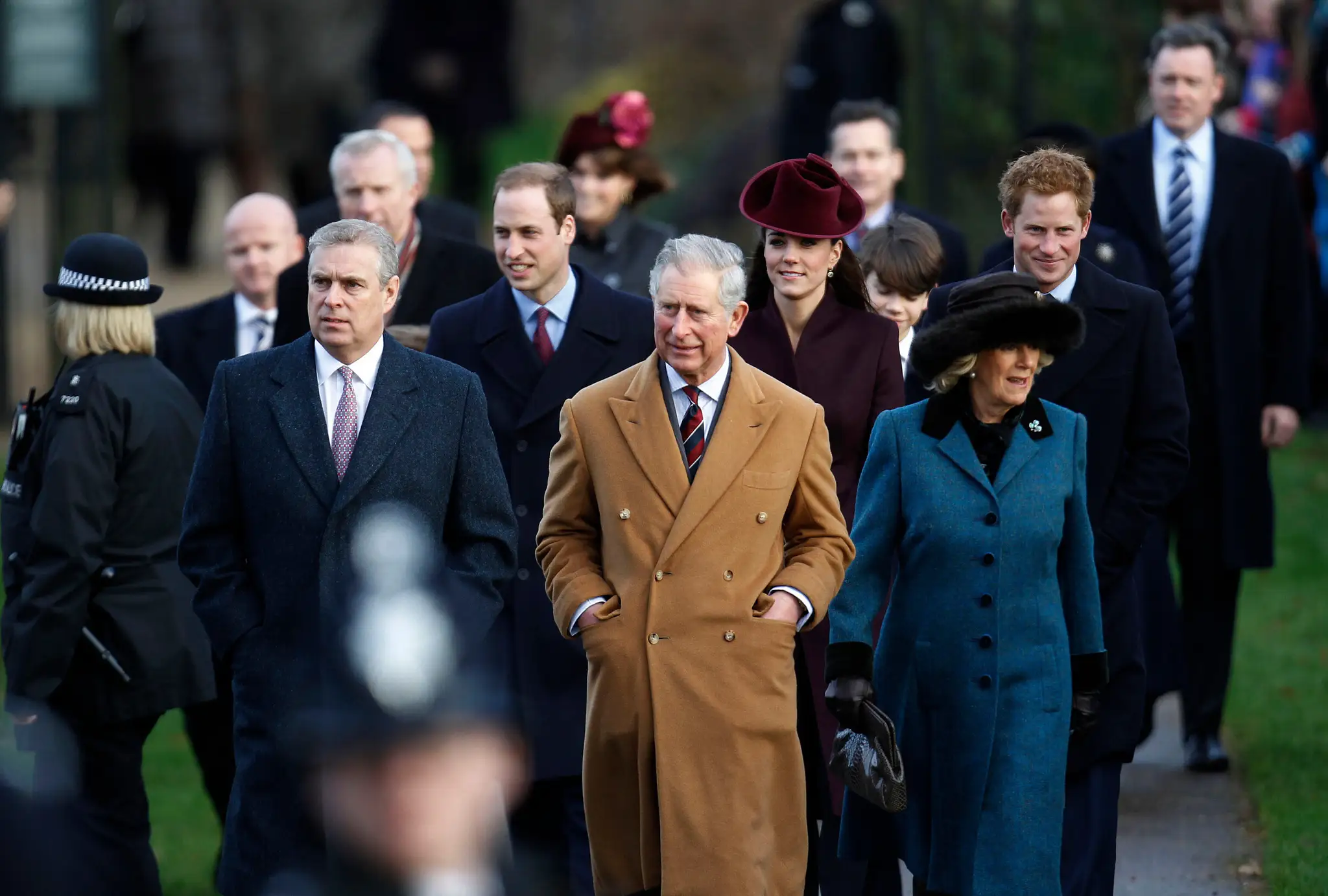 Britská kráľovská rodina (archívna snímka)