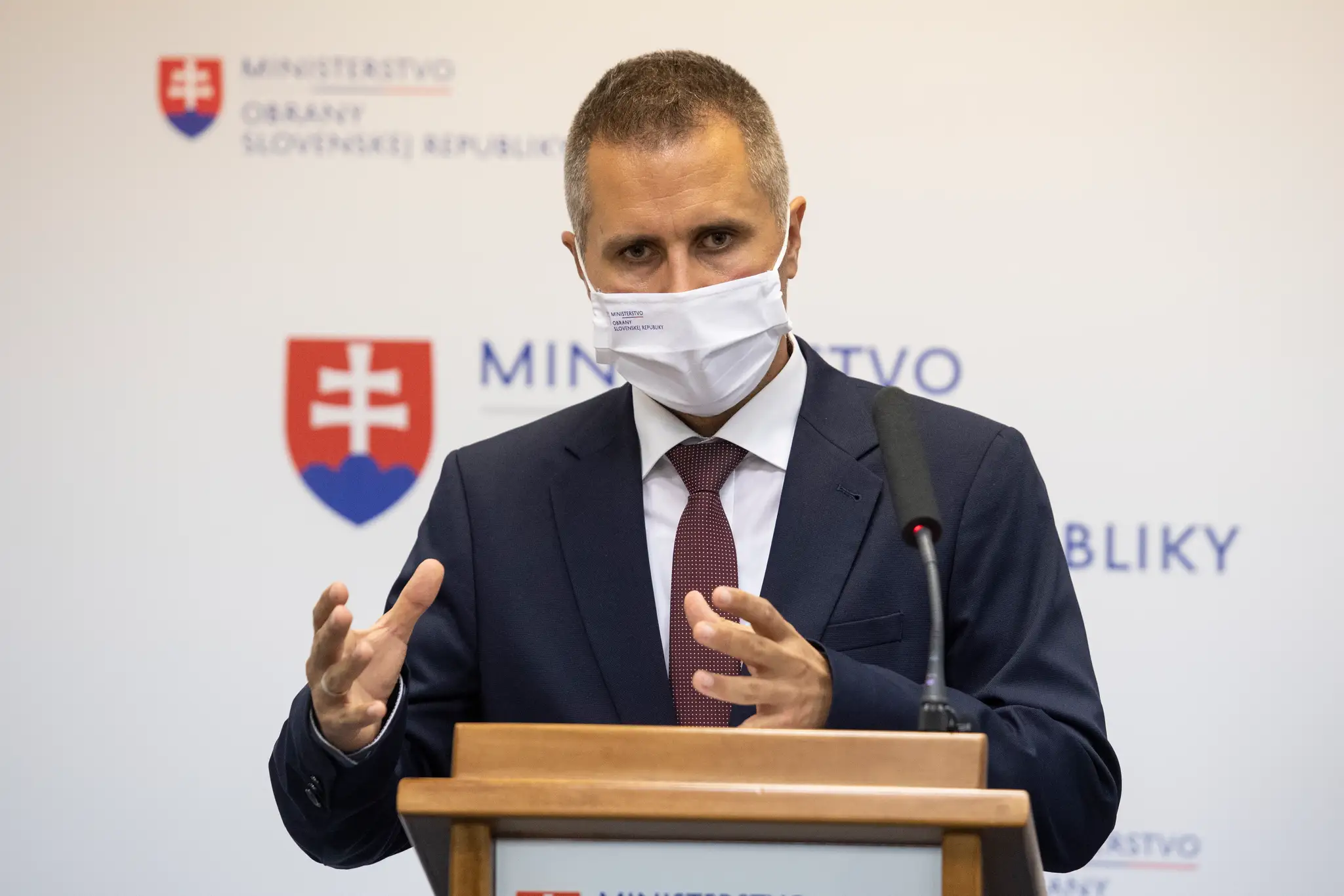 Na snímke štátny tajomník Ministerstva obrany SR Marian Majer
