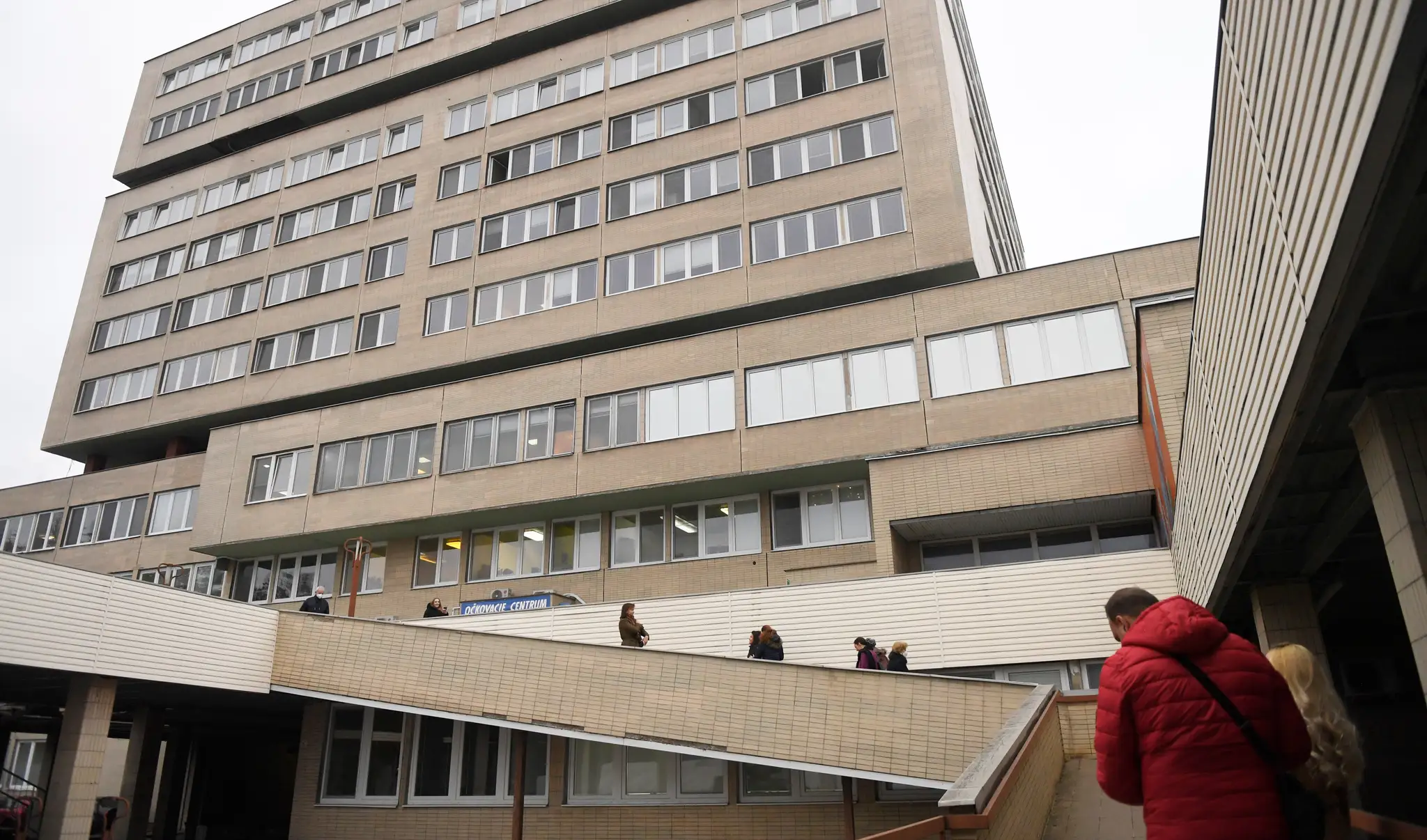 Na snímke Fakultná nemocnica s poliklinikou (FNsP) J. A. Reimana v Prešove.