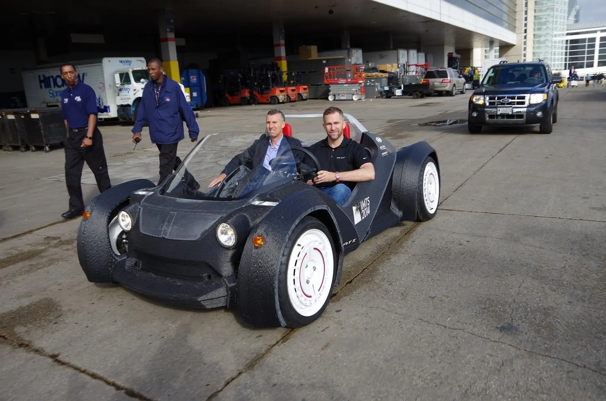 Prvé auto z 3D tlačiarne predstavené v Chicagu. 