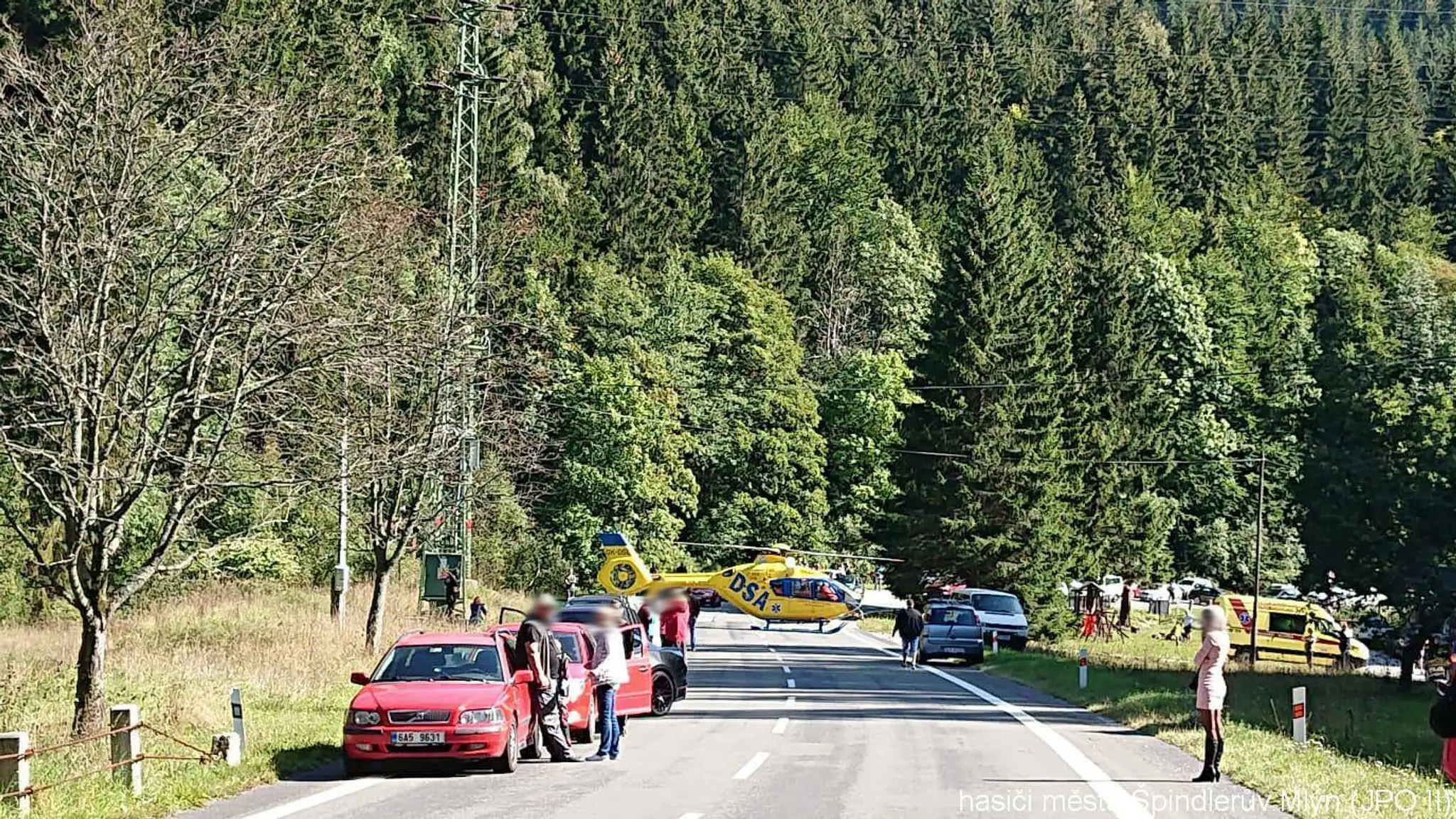 Tragická nehoda pri Špindlerovom mlyne.