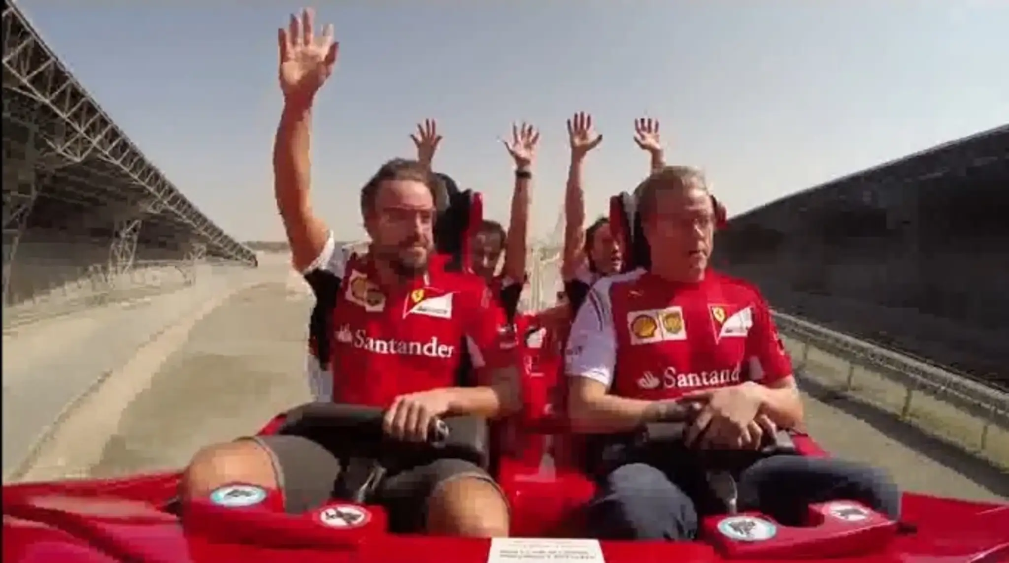Alonso a Raikkonen na najrýchlejšej dráhe sveta