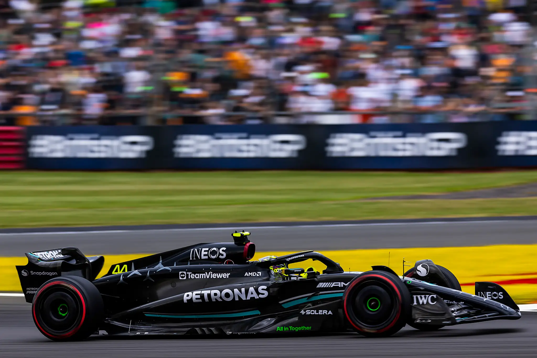 Britský pilot Lewis Hamilton.