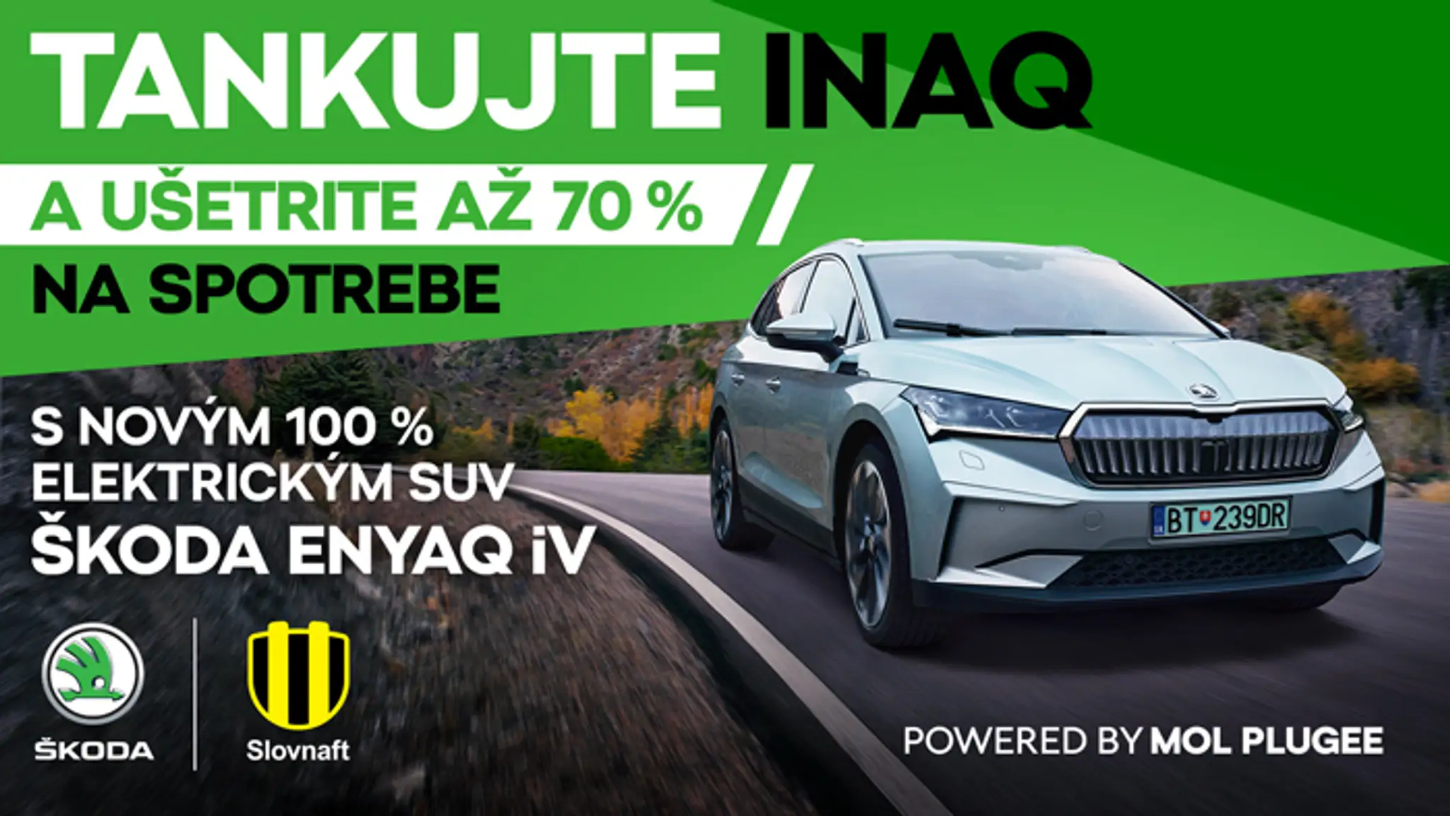 ŠKODA premenila čerpačku na nabíjaciu stanicu.