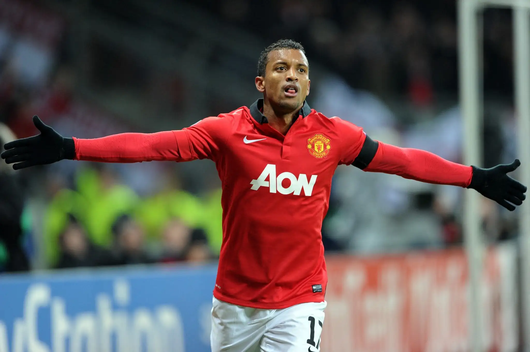 Nani v drese Manchestru United
