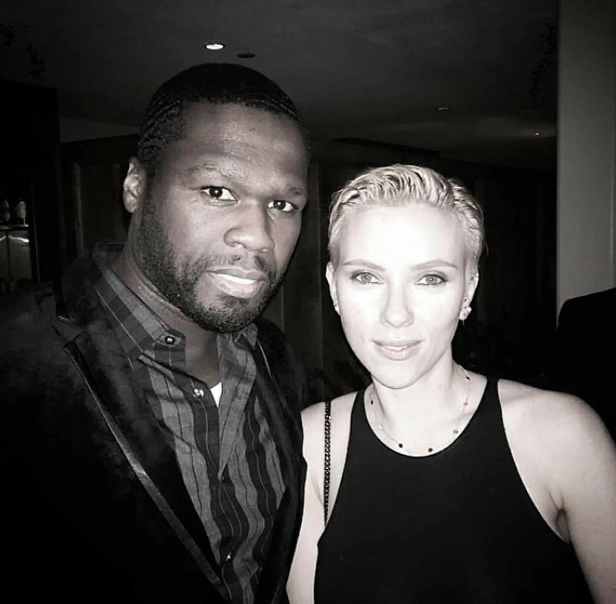 Scarlett Johansson a 50 Cent.