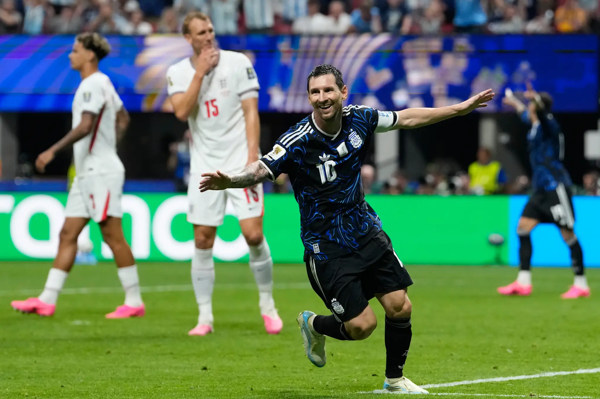 Na snímke kapitán Argentíny Lionel Messi.