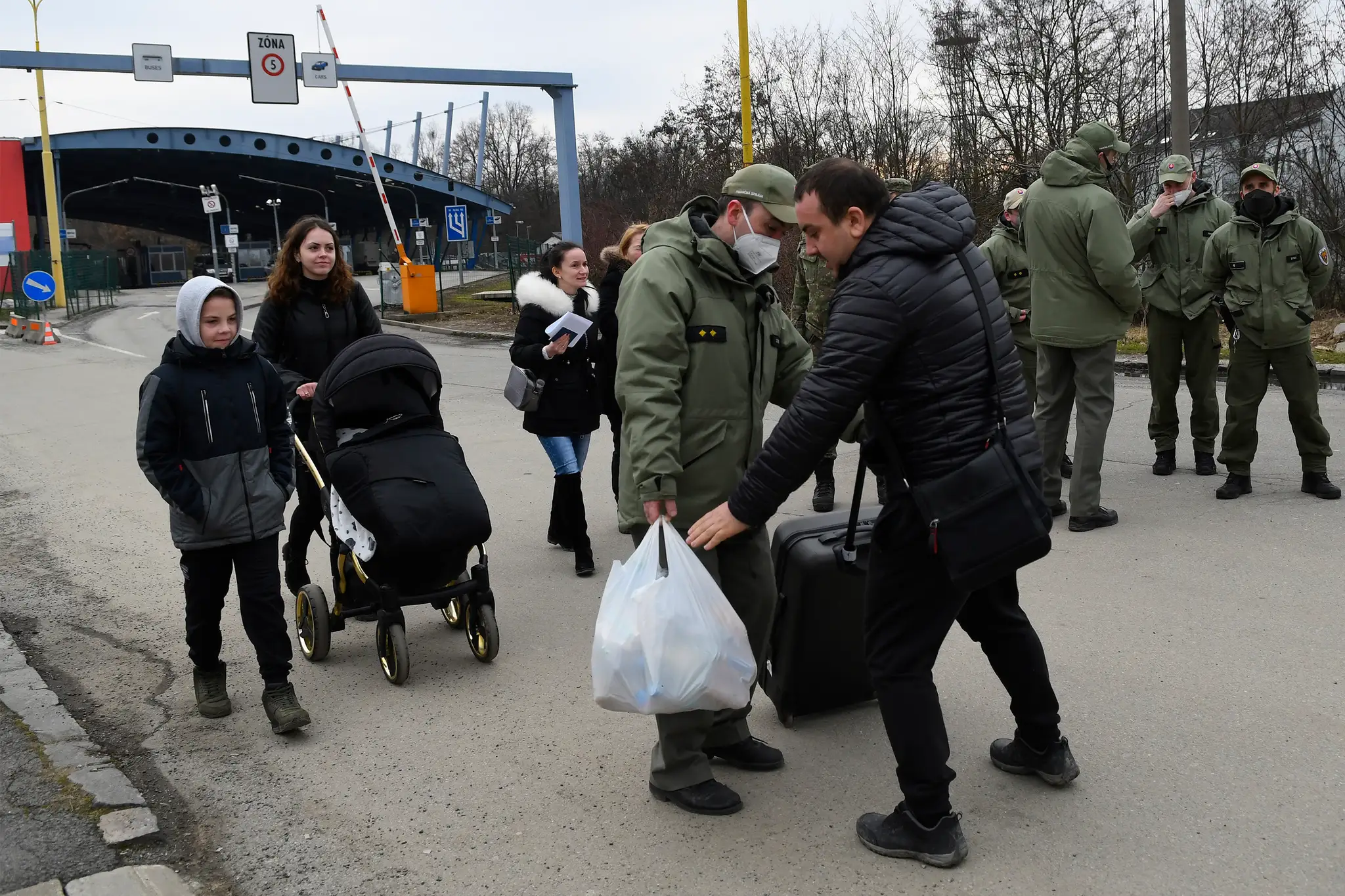 Utečenci z Ukrajiny na Slovensku