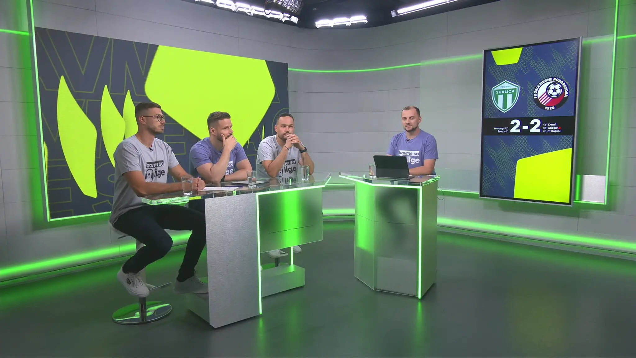 Podcast Bavme sa o lige už na TN live.