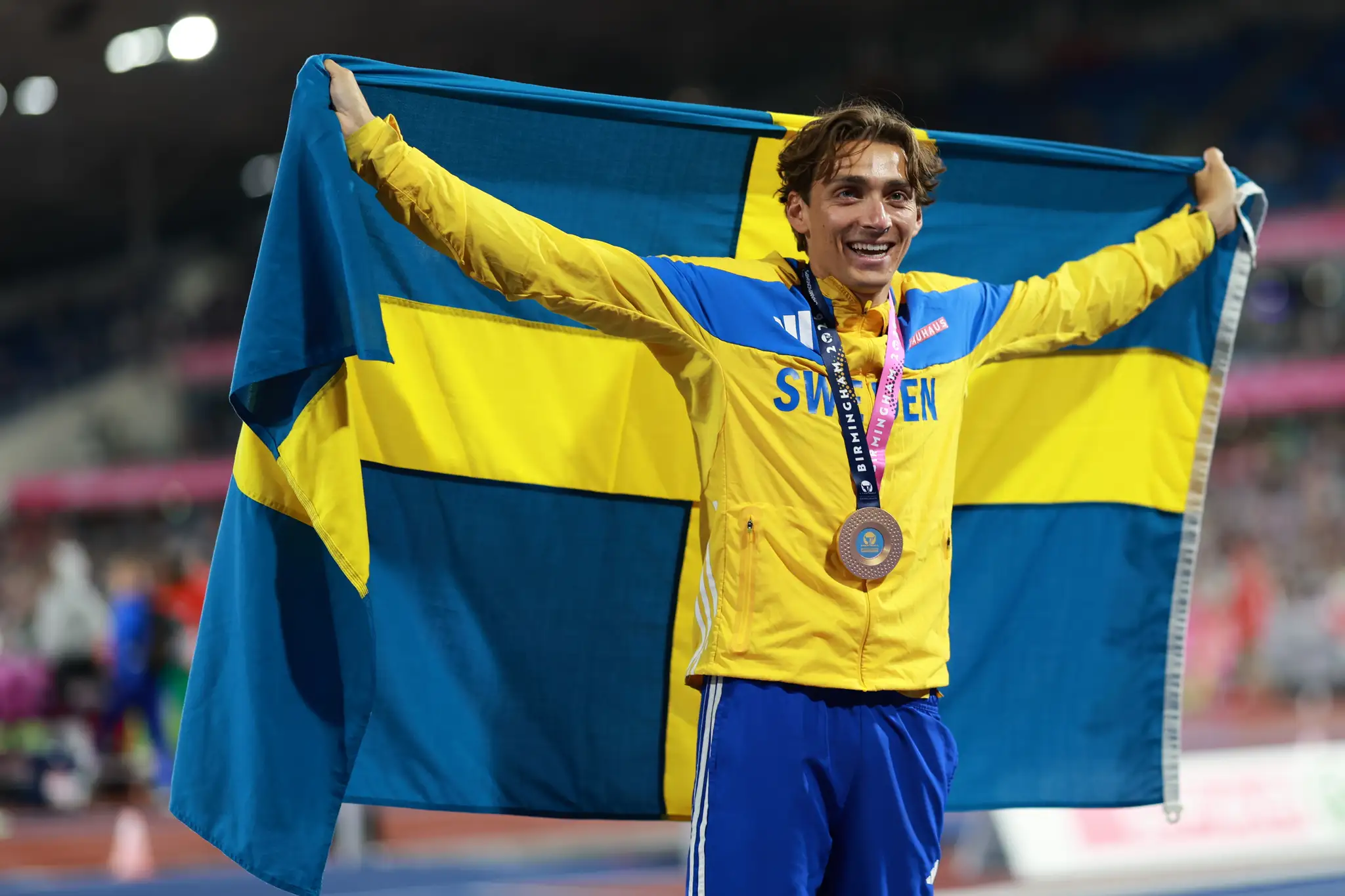 Švédsky atlét Armand Duplantis.