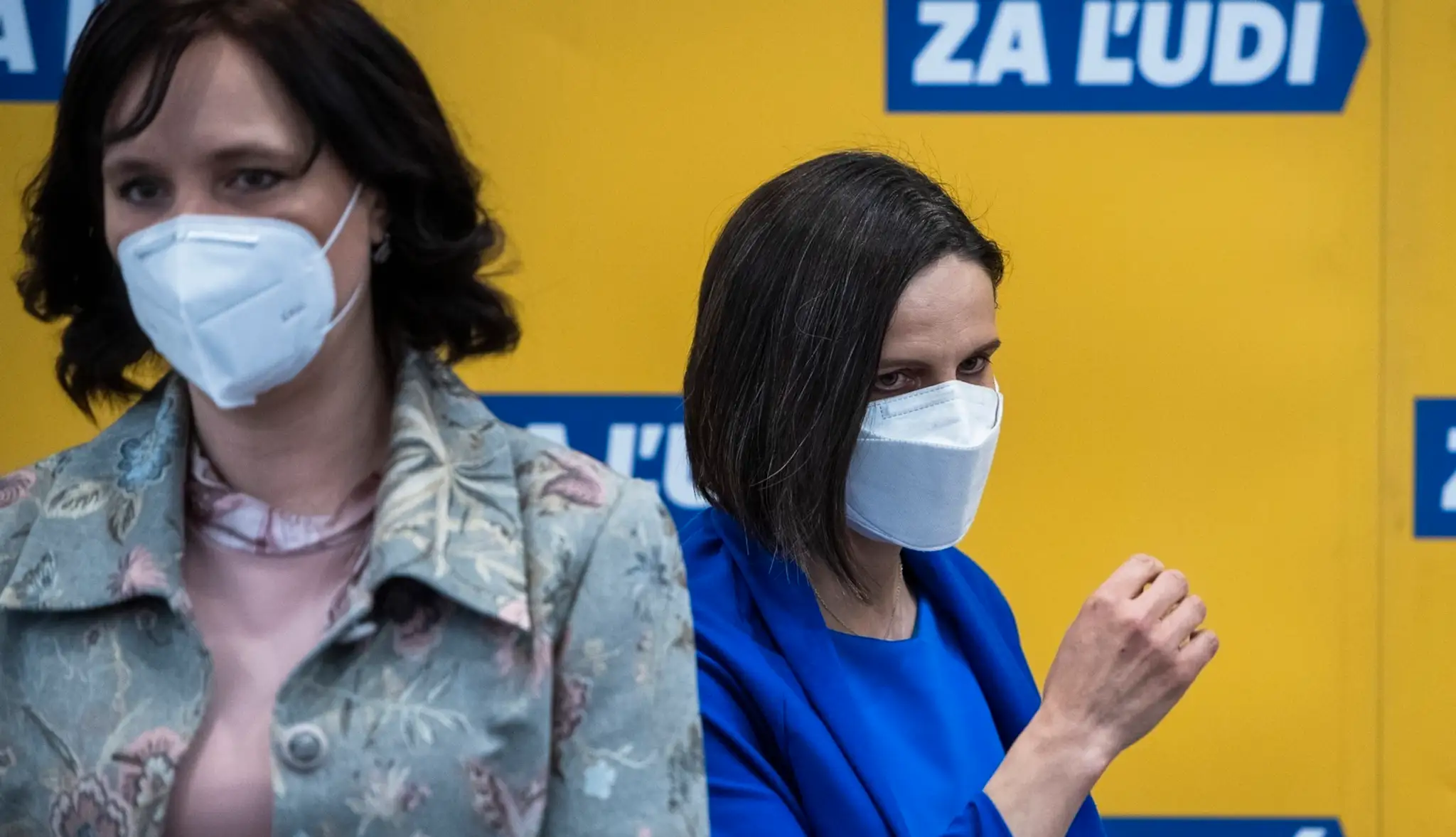 Veronika Remišová a Mária Kolíková