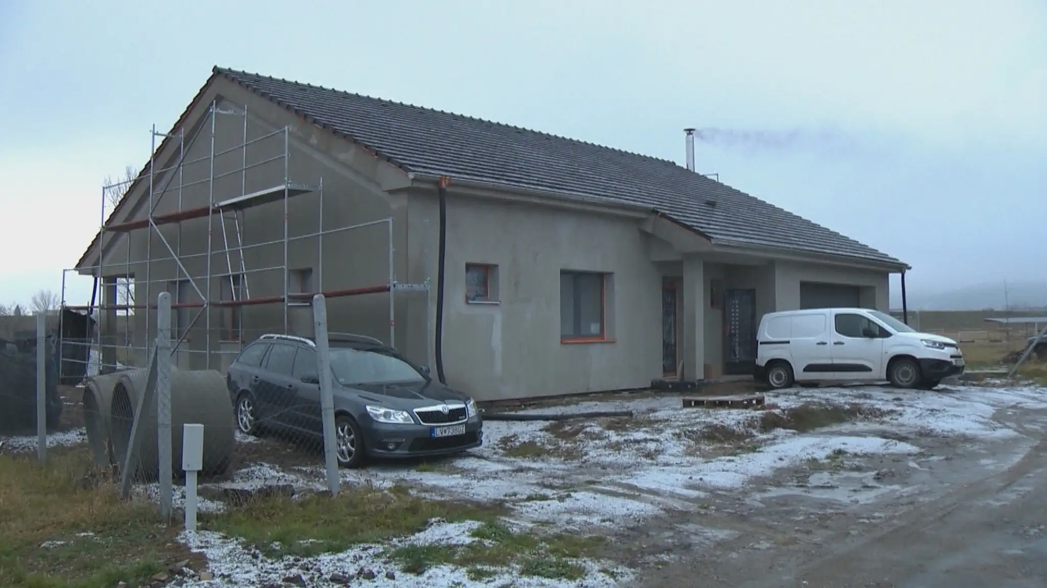 Novostavby vo Veľkých Kozmálovciach.