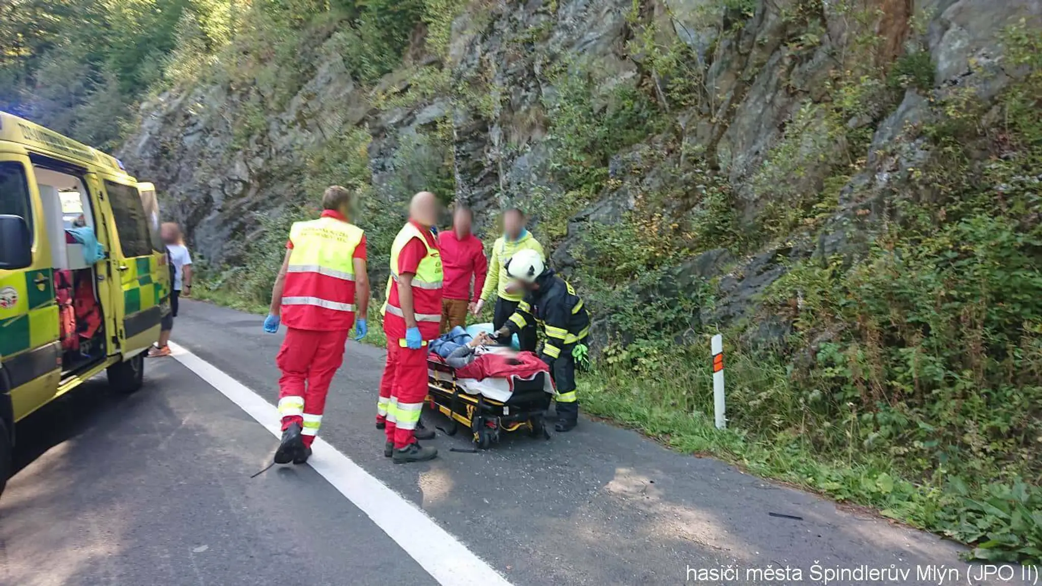 Tragická nehoda pri Špindlerovom mlyne.