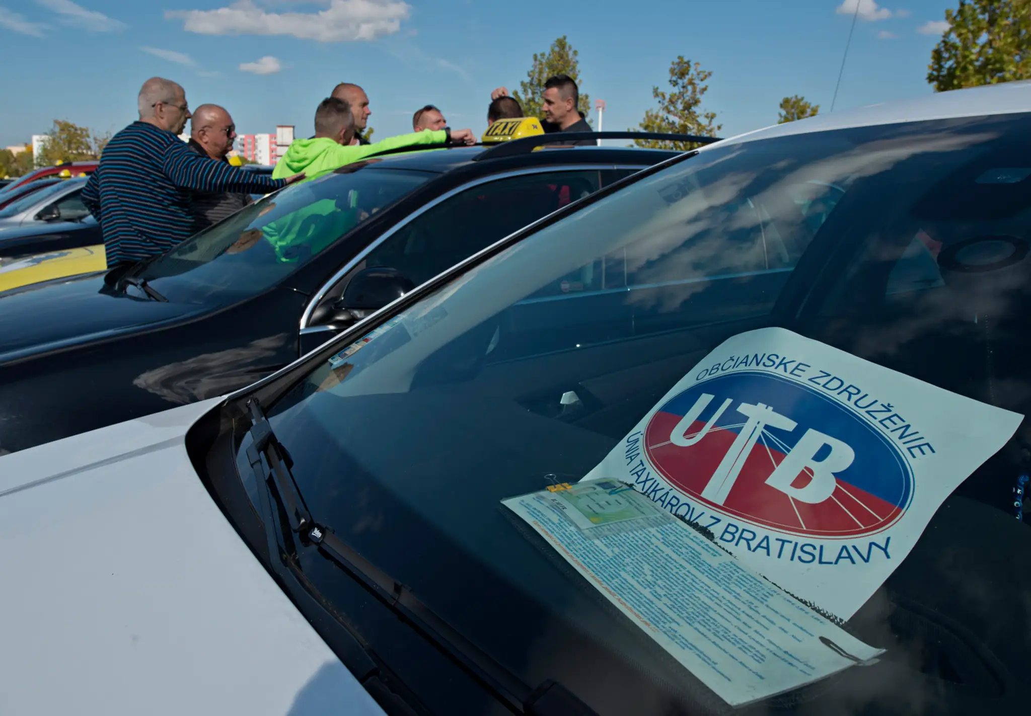 Protest proti Uberu