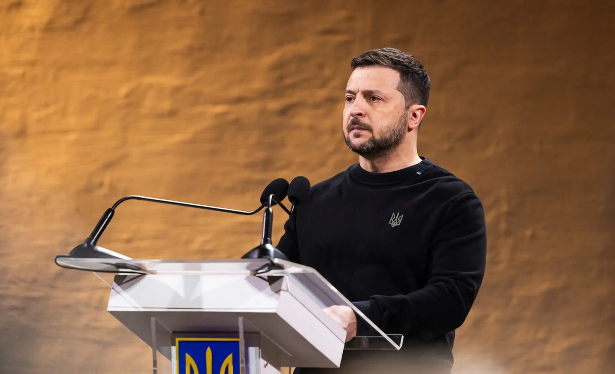 Ukrajinský prezident Volodymyr Zelenskyj.