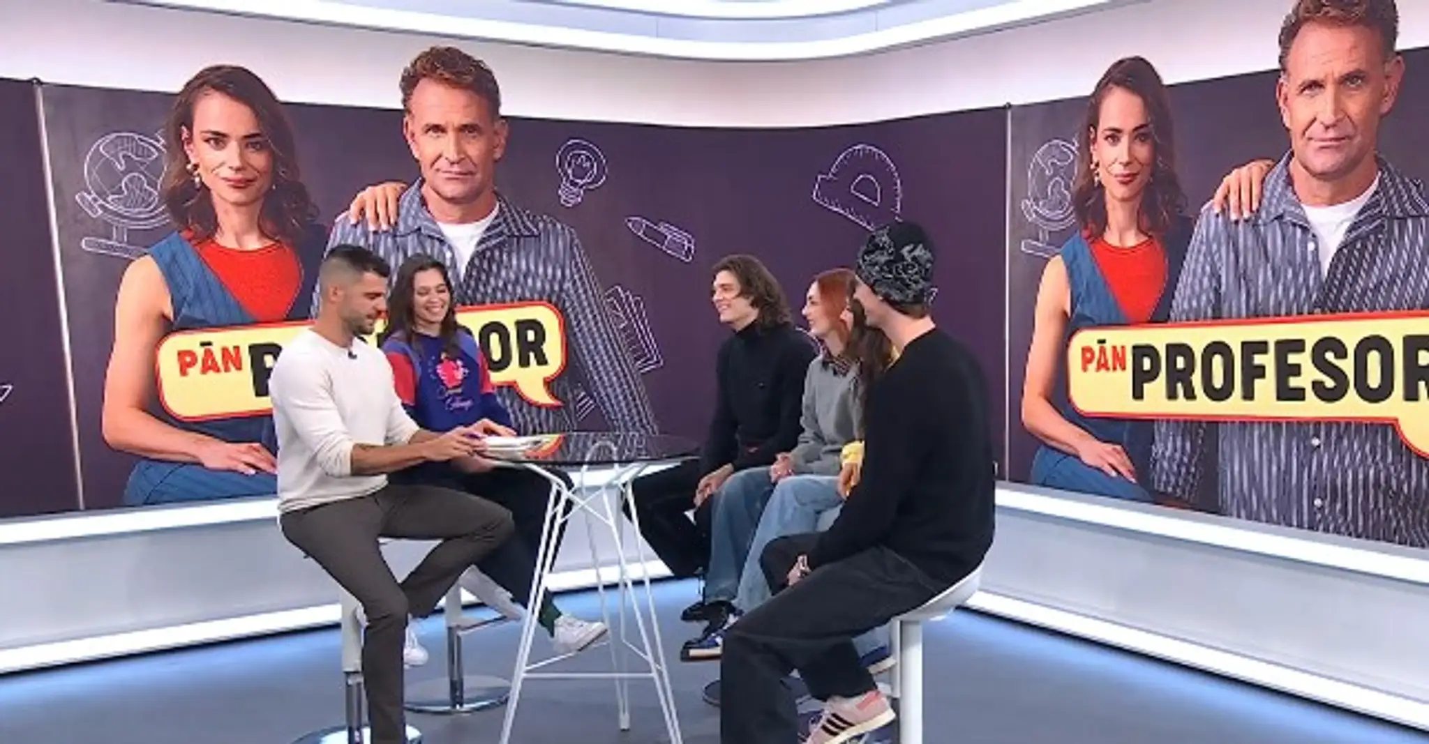 Herci z Pána profesora v Teleráne. 