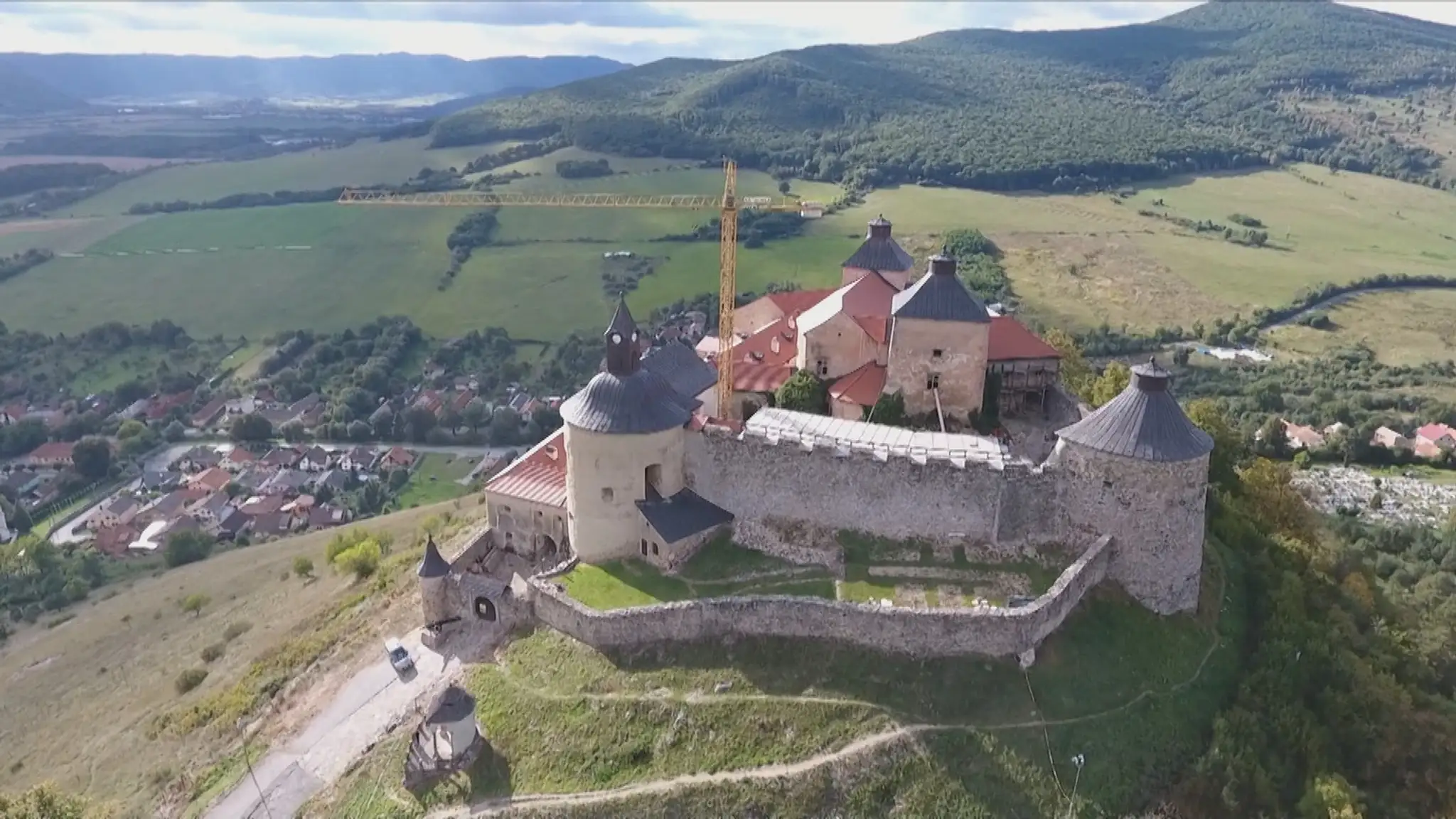 Žeriav na Krásnej hôrke.