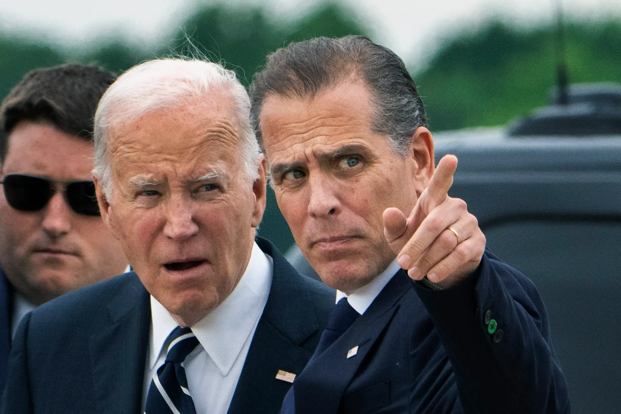 Joe Biden a jeho syn Hunter