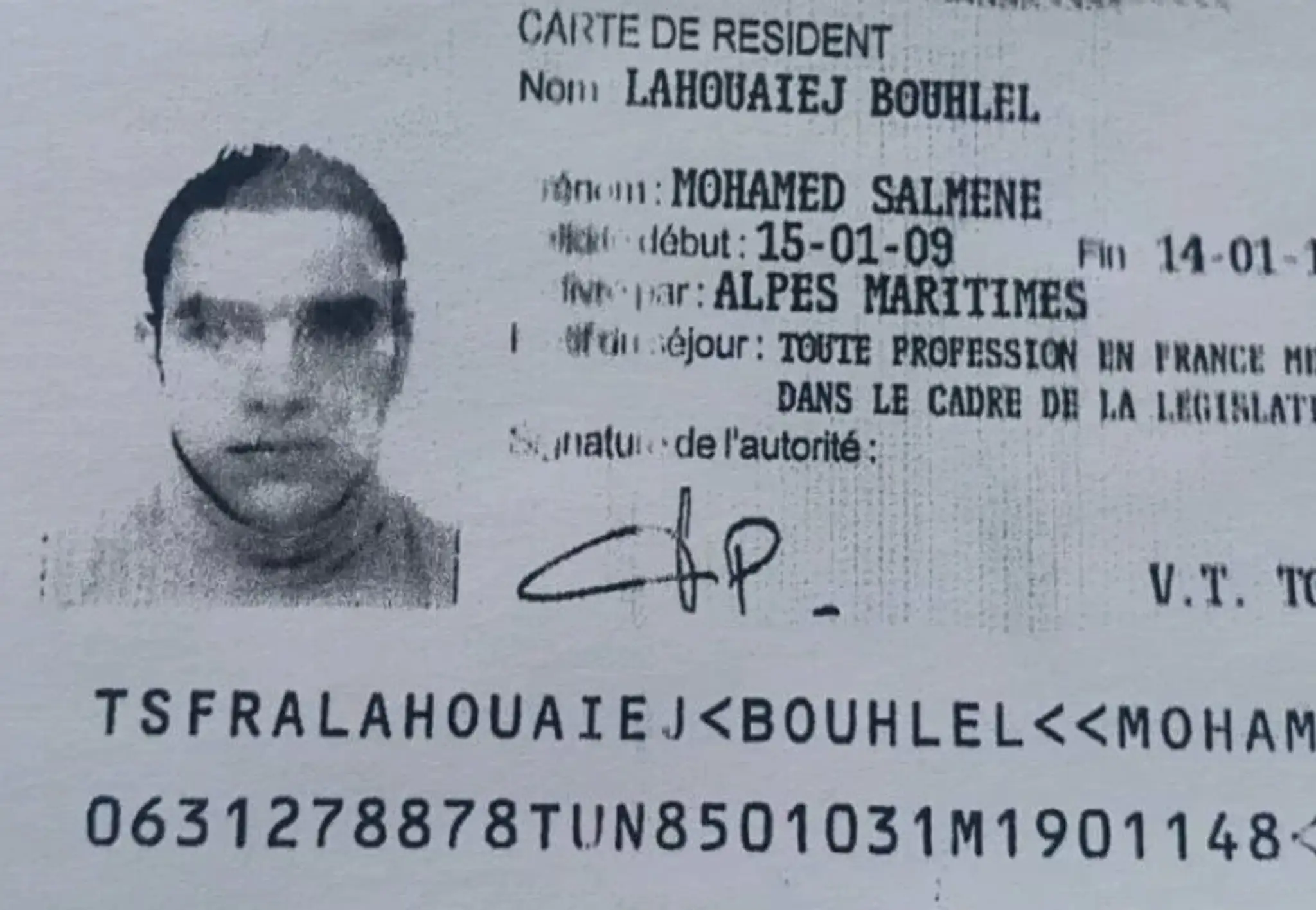 Francúzske médiá zverejnili prvé fotografie Mohameda Lahouaieja Bouhlela