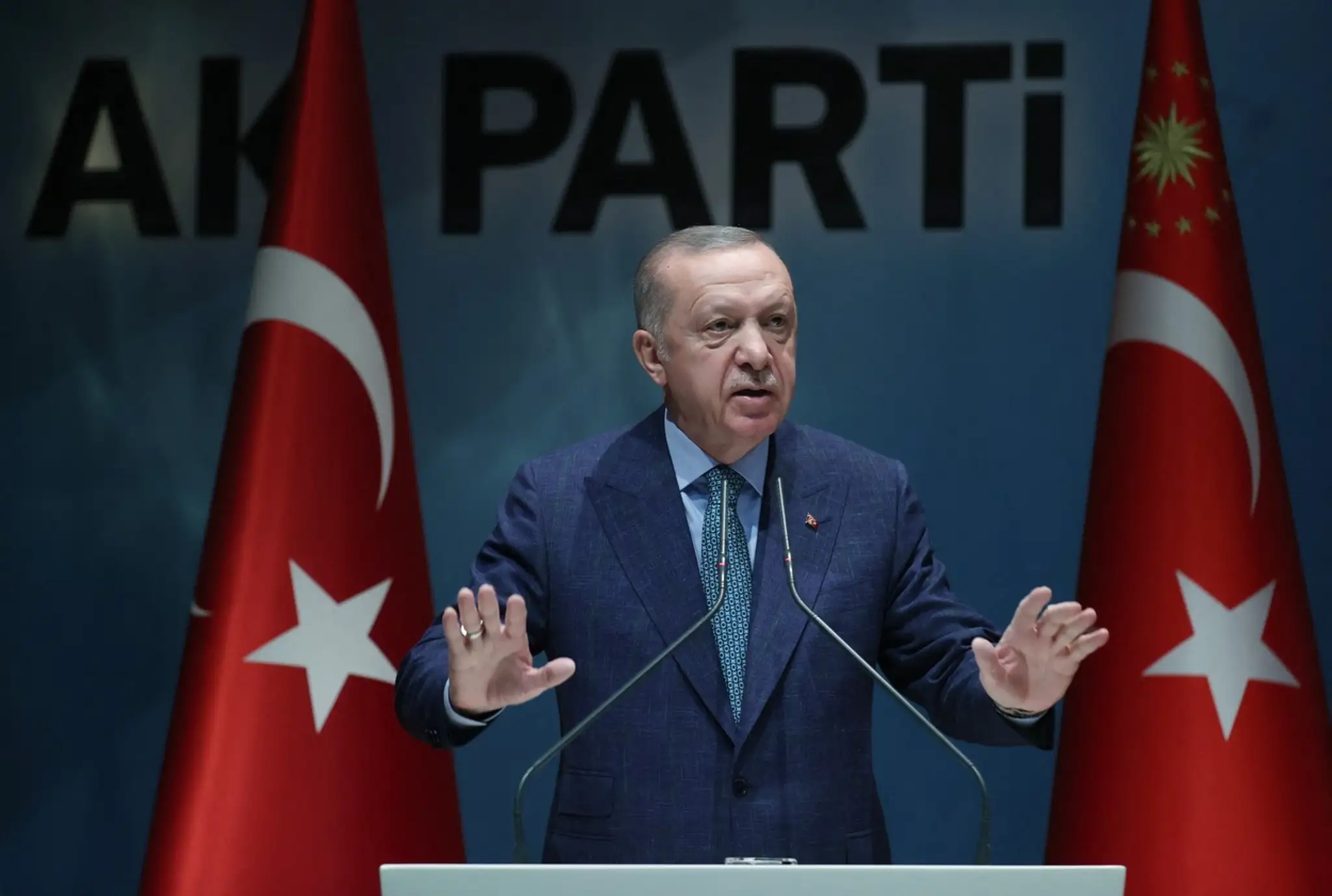 Turecký prezident Recep Tayyip Erdogan.