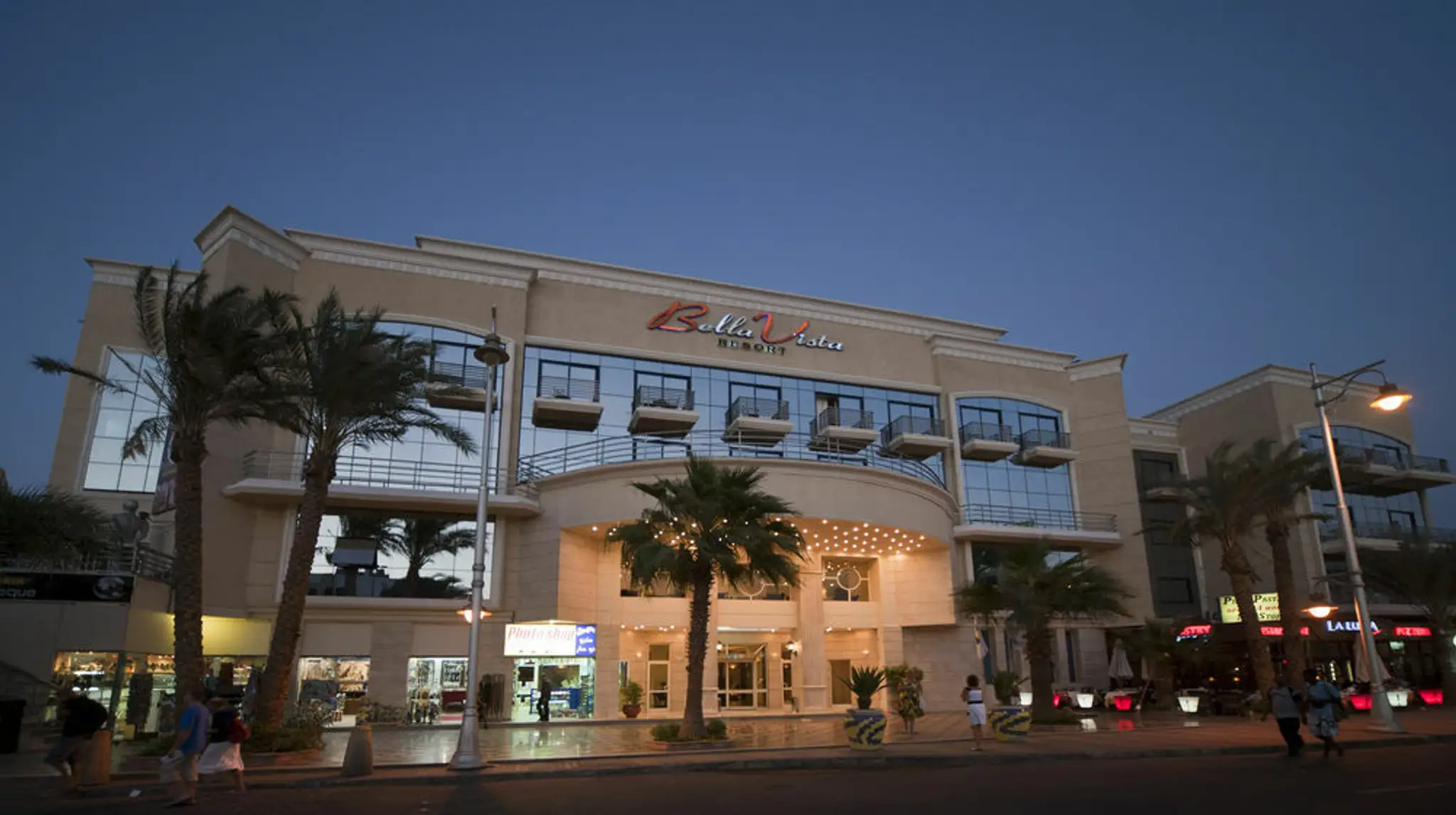 Hotel Bella Vista v egyptskej Hurghade.