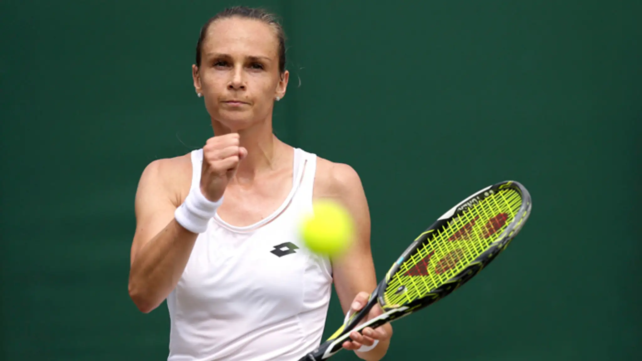 Magdaléna Rybáriková na Wimbledone.