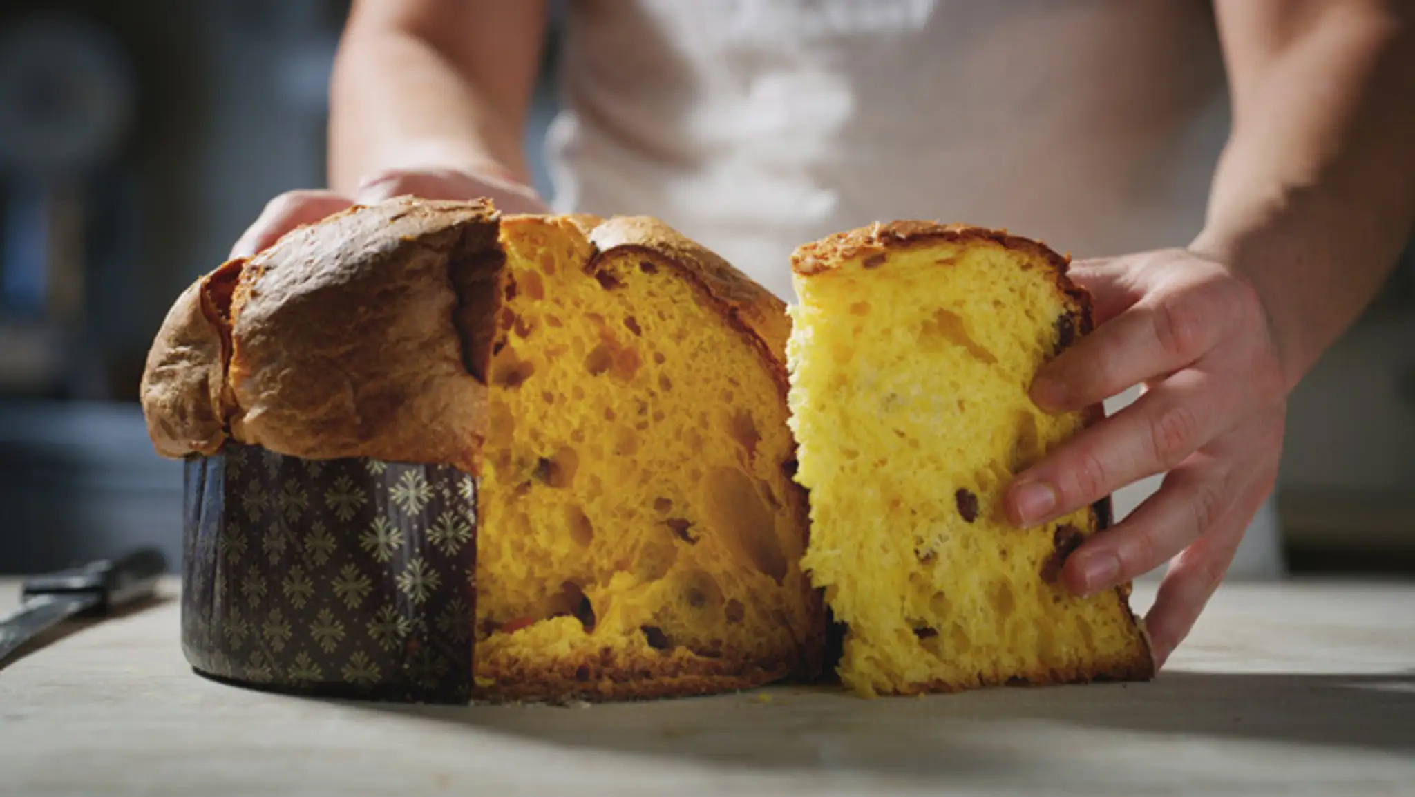 Panettone.