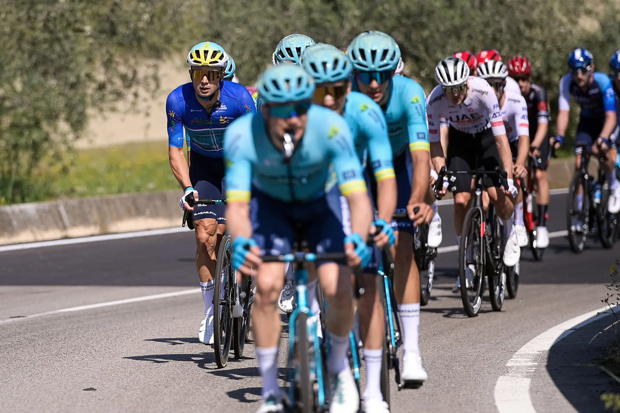 Jazdci na podujatí  Giro d´Abruzzo.