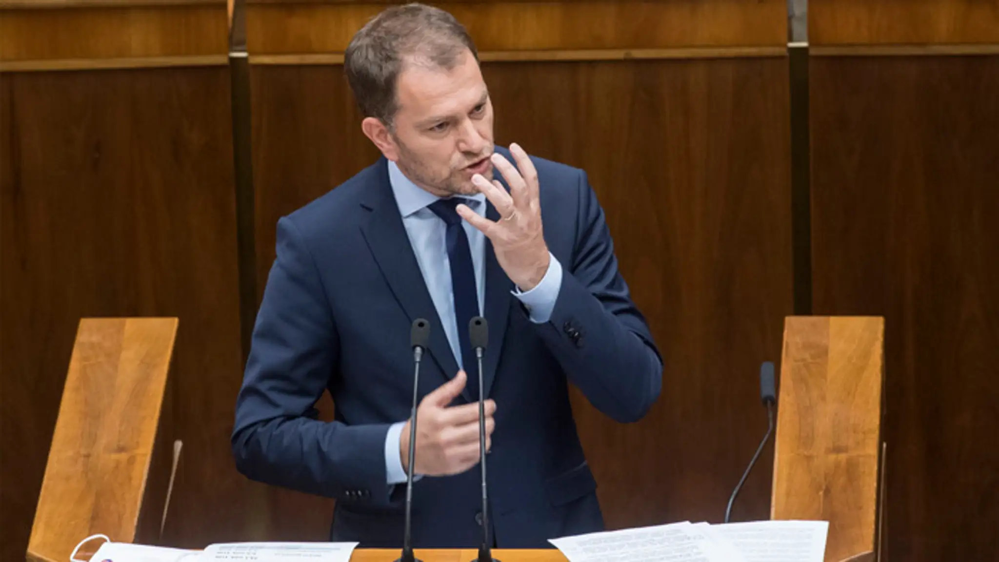 Hlasovanie o nedôvere premiérovi.