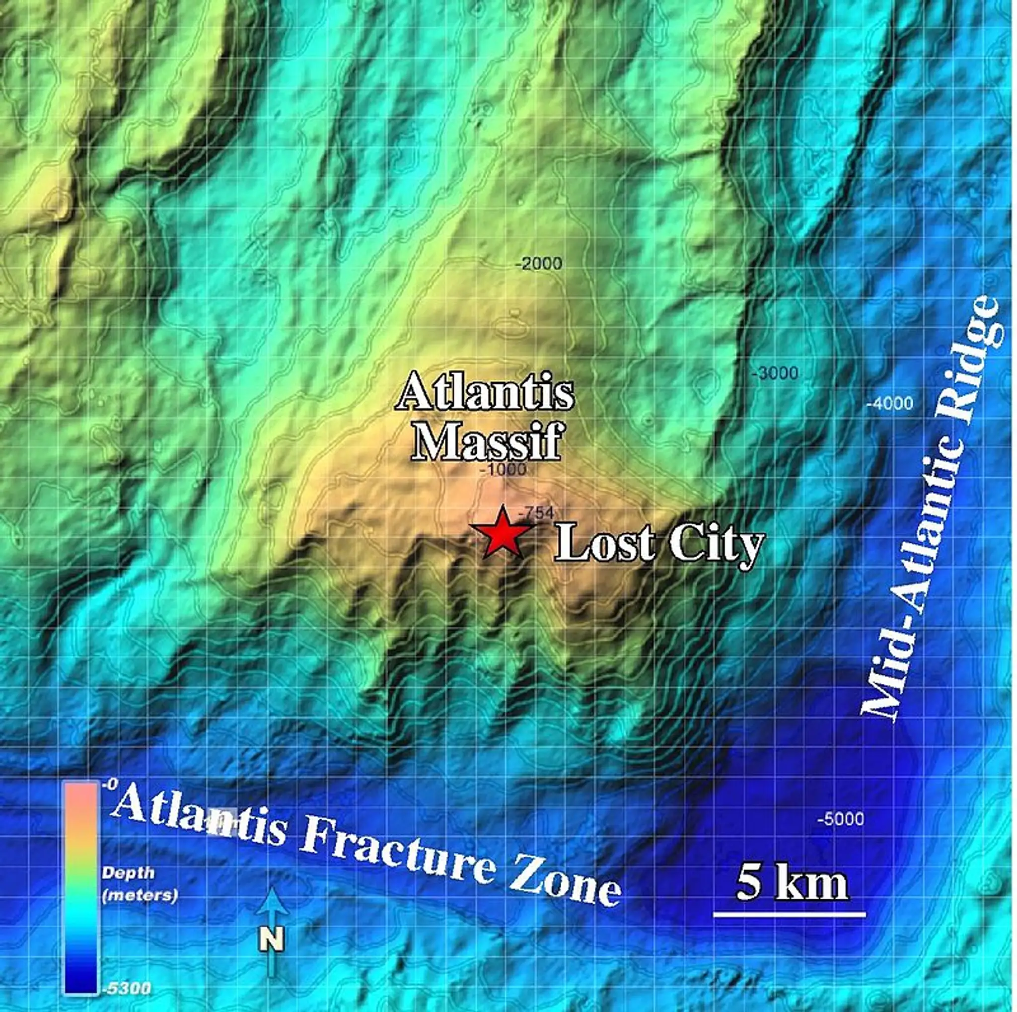 Geotermálne pole Stratené mesto .