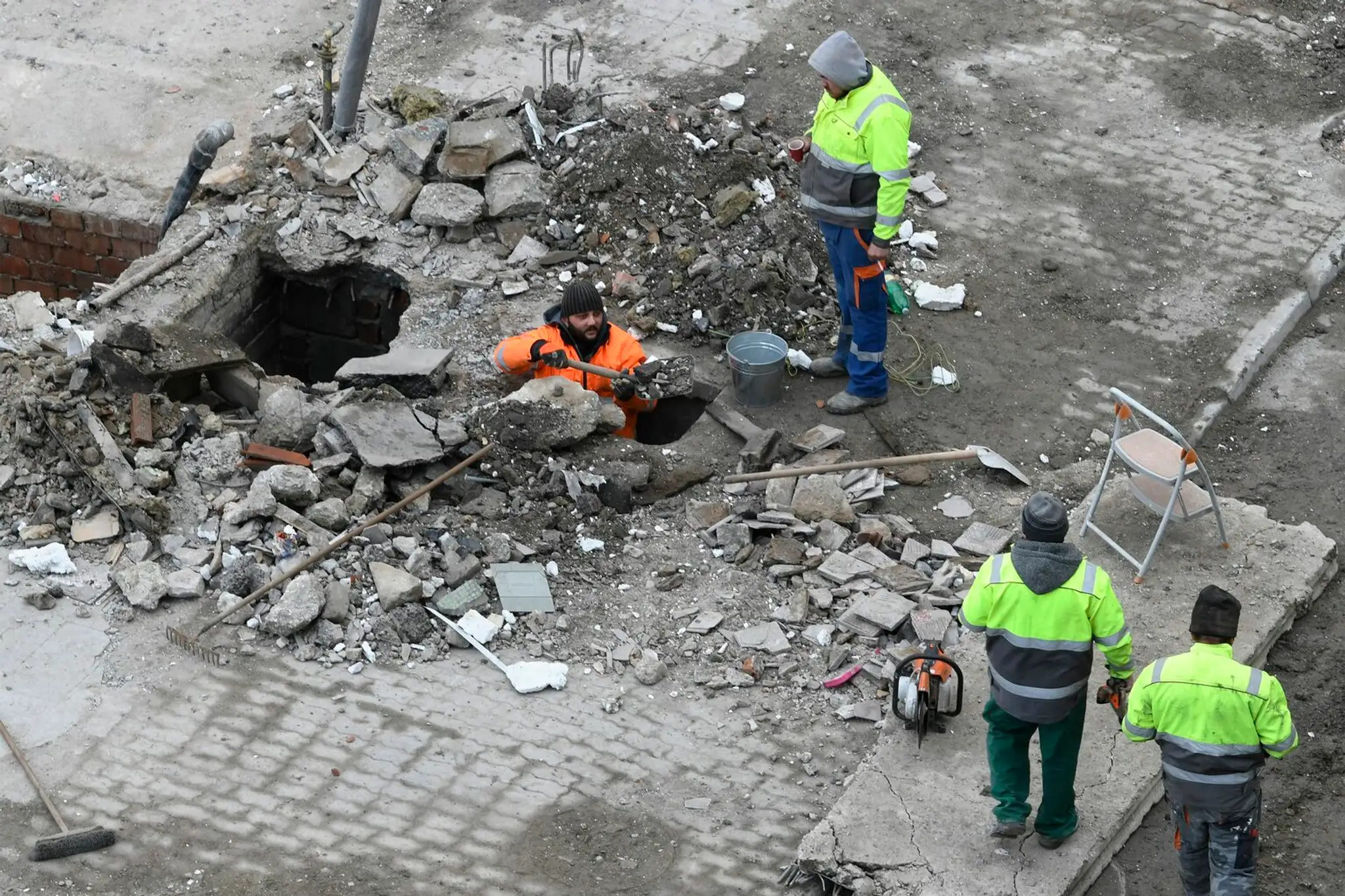 Silný vietor a nepriaznivé počasie v Španielsku