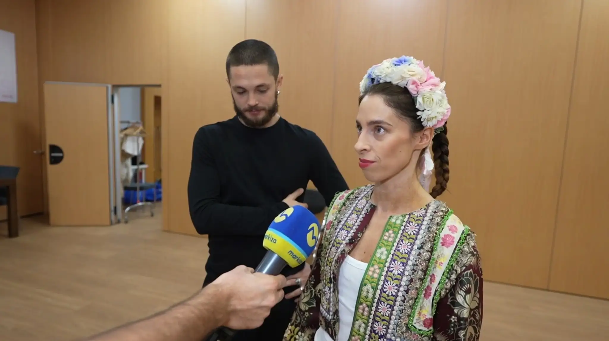Zuzka Porubjaková a Matyáš Adamec o folklóre. 