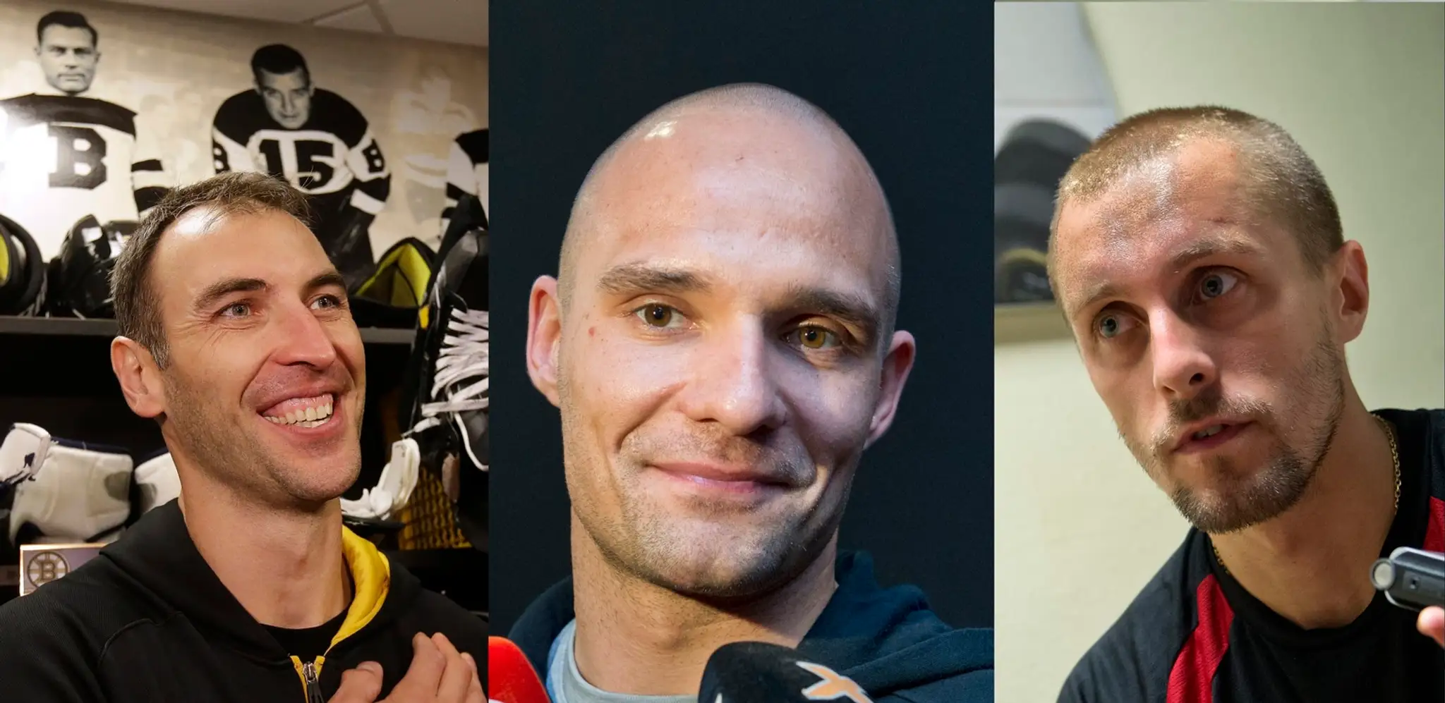 Zdeno Chára, Andrej Sekera, Jaroslav Halák