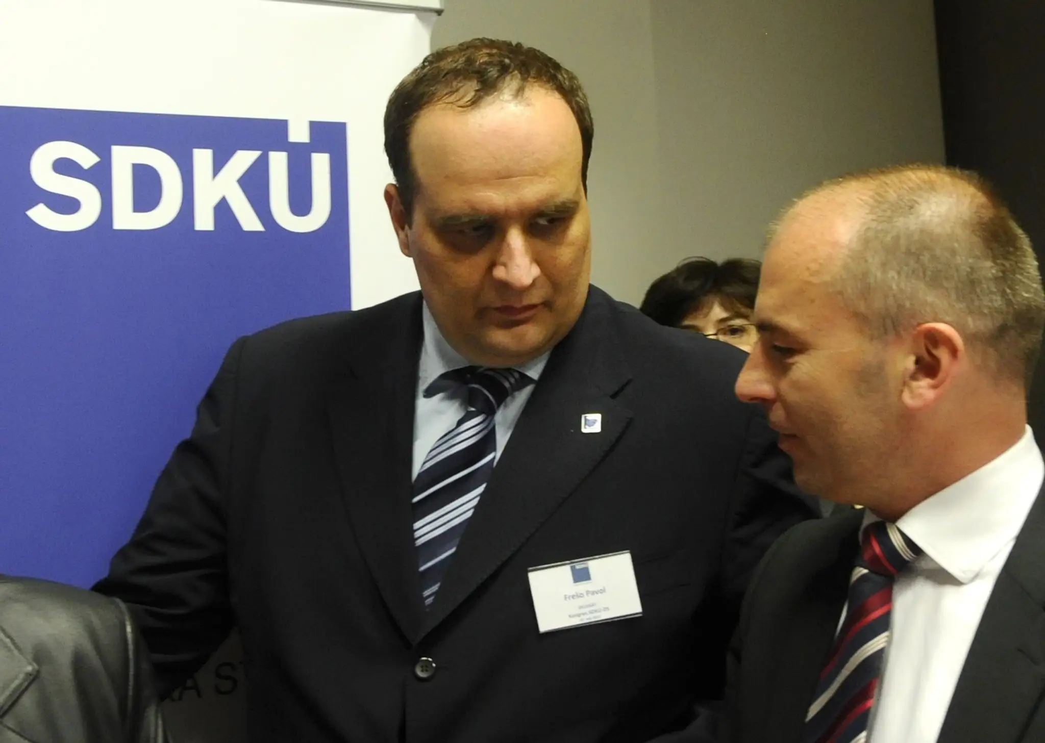 Pavol Frešo a Ľudovít Kaník - archívna snímka