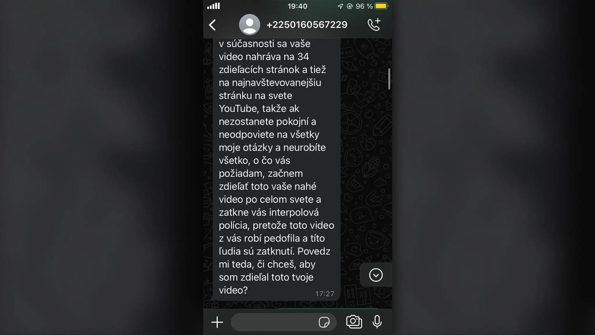 Vydieranie volavkou