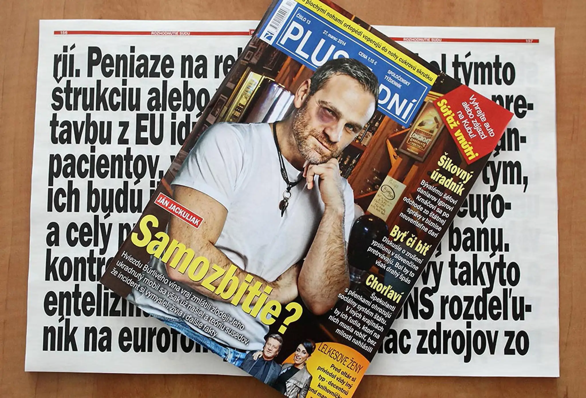 Časopis Plus 7 dní s ospravedlnením Zelníkovi