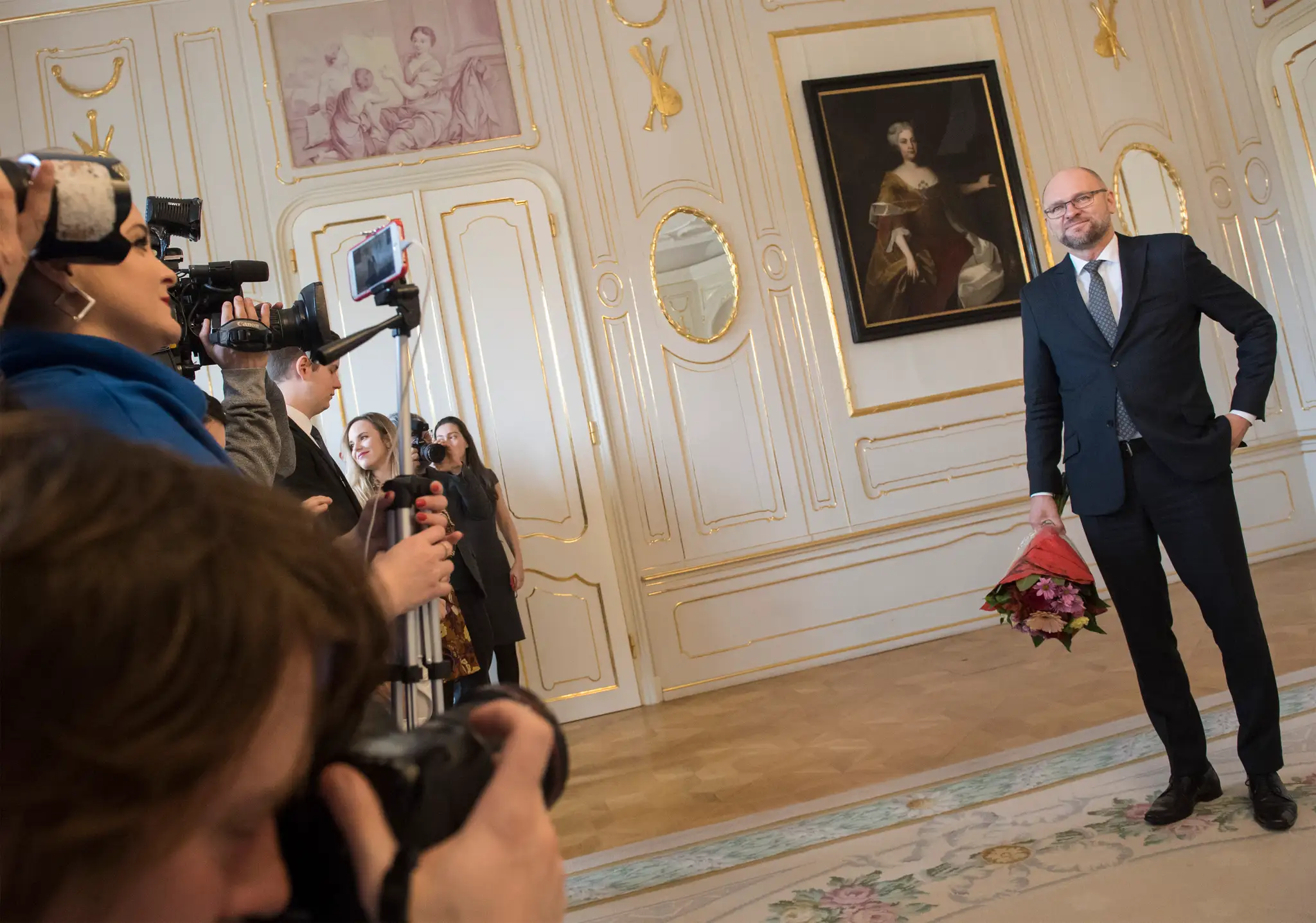 Richard Sulík čaká na stretnutie s prezidentkou SR Zuzanou Čaputovou k výsledkom volieb (3.3.2020)