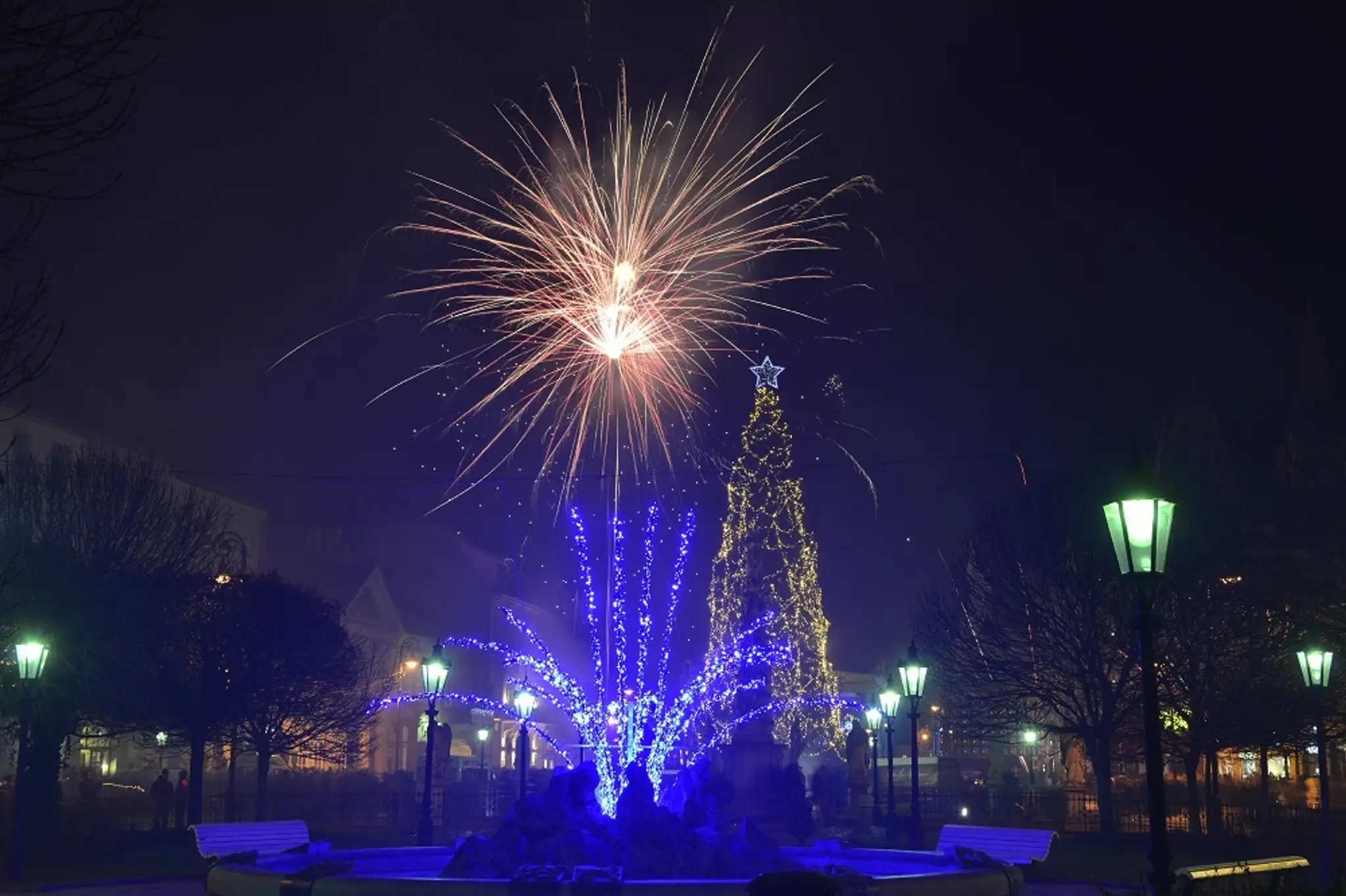 Silvester v Košiciach.