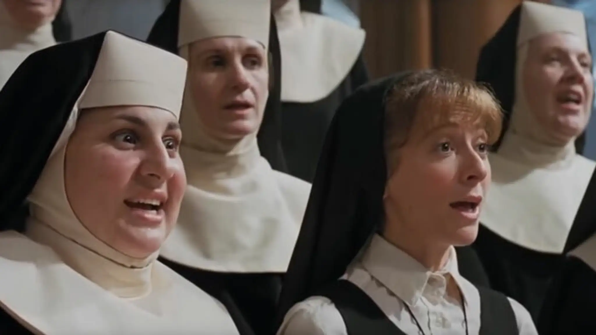 Scéna z filmu Sestra v akcii