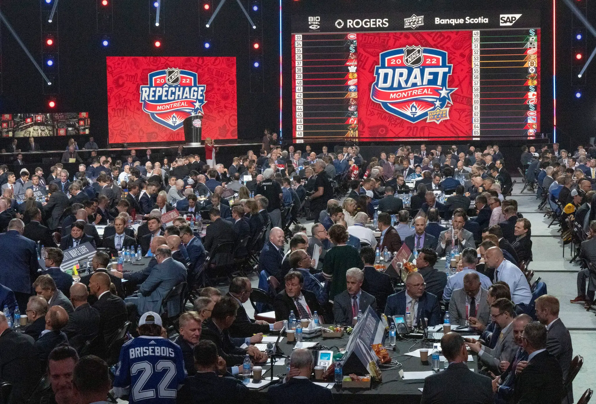 Draft NHL 2022 v Montreale.