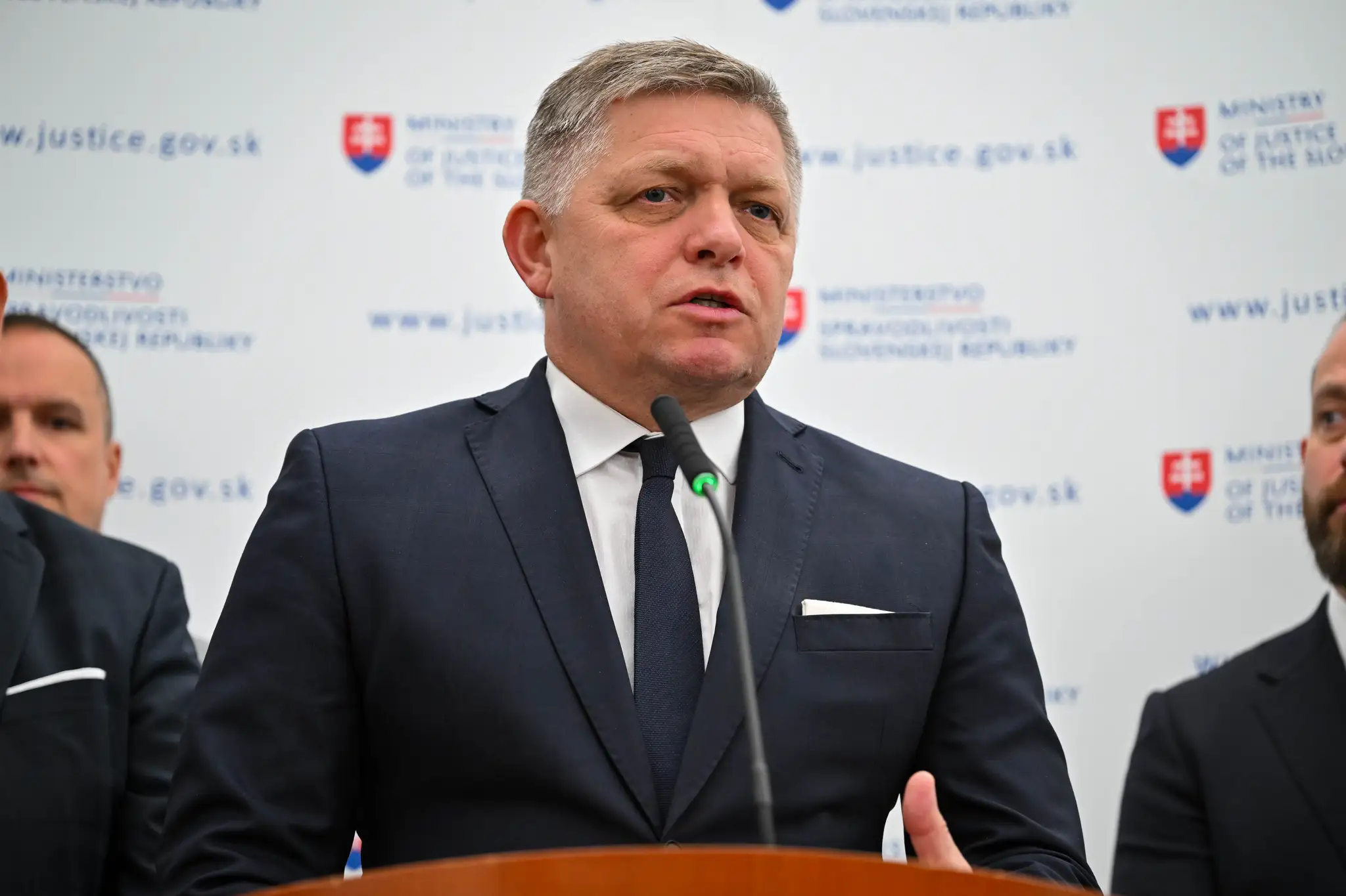 Na snímke predseda vlády Robert Fico.