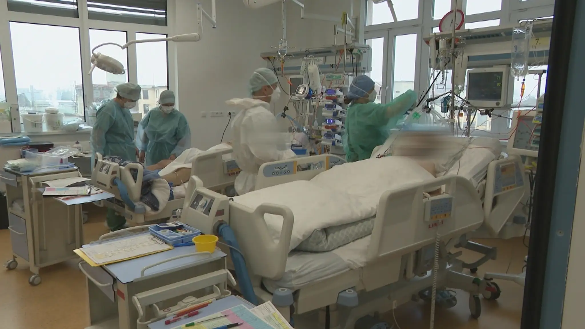 Covidoví pacienti ovládli nemocnicu v Martine