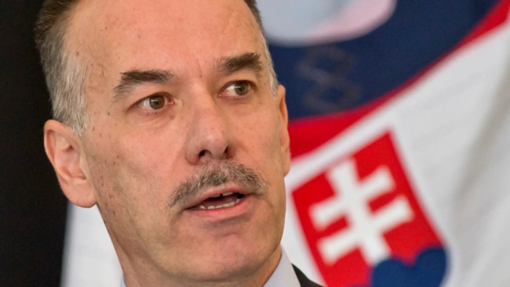 Prezident Slovenského zväzu ľadového hokeja Igor Nemeček.